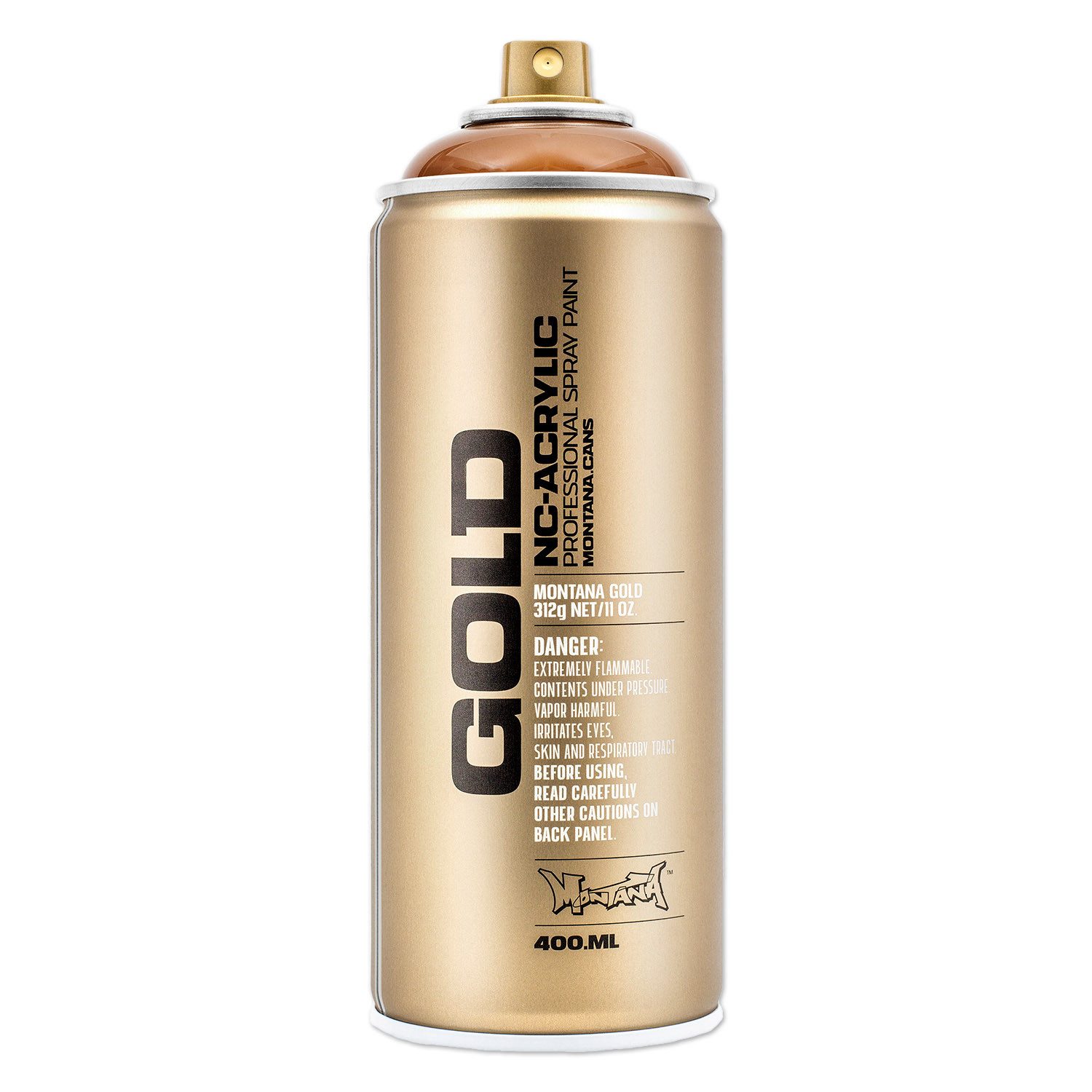 Montana Cans Sprühlack Sprühlack, Montana GOLD, Transparent, 400ml, Farbauswahl