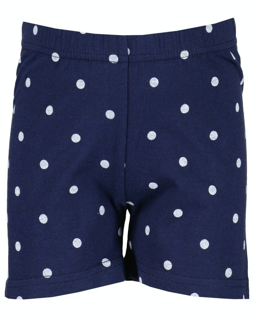 Blue Seven Shorty Blue Seven Mädchen Shorty Schlafanzug Pyjama kurz rosa marine (2 tlg) – Bild 3 von 4