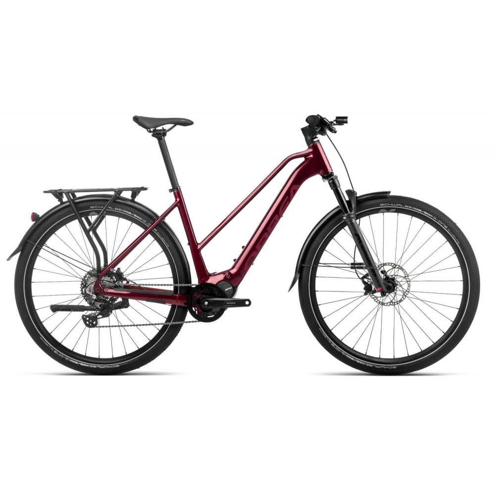 Orbea E-Bike Kemen Mid 30 Trekkingbike in Dunkelrot