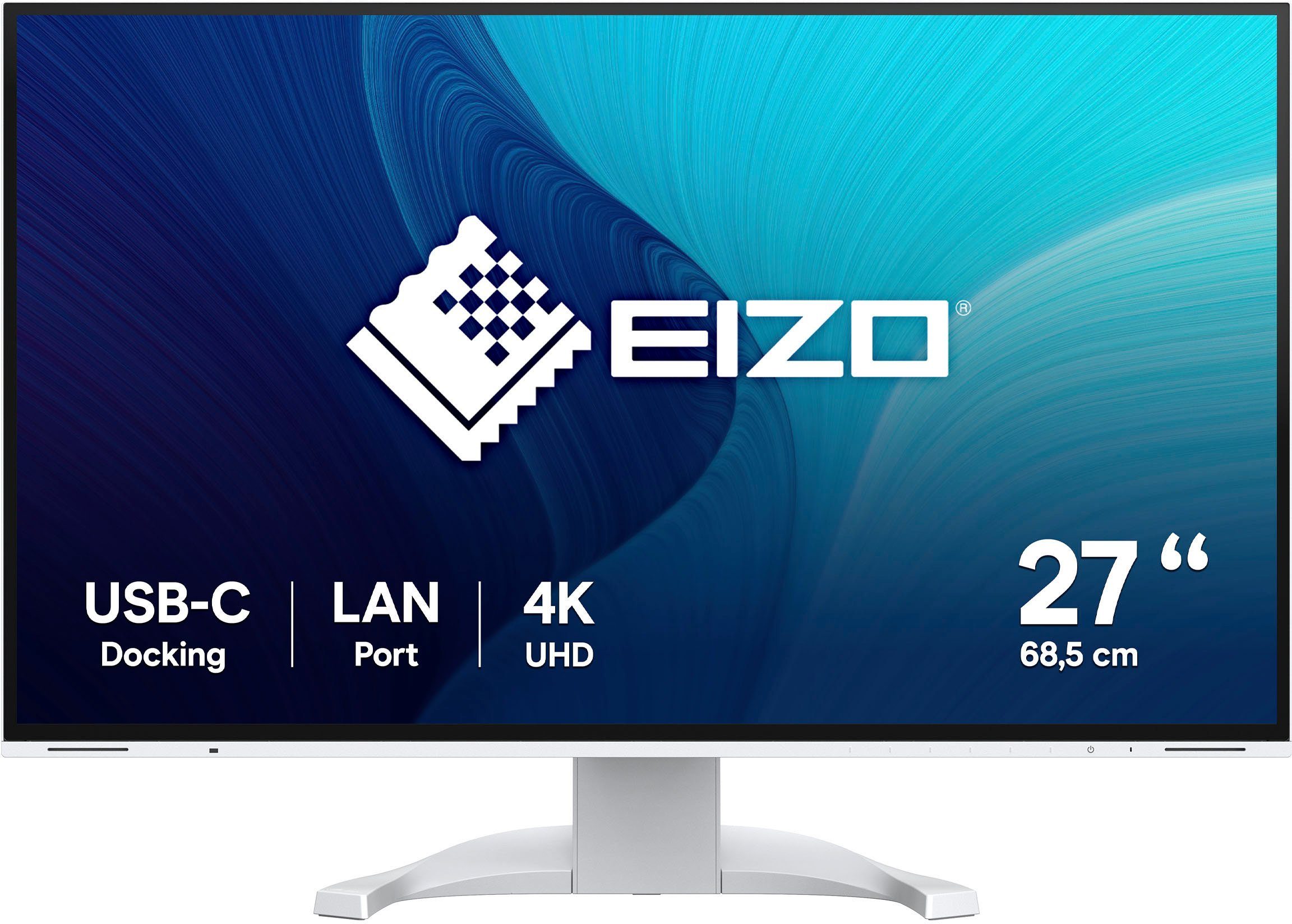 Eizo FlexScan EV2740X LED-Monitor (69 cm/27 ", 3840 x 2160 px, 4K Ultra HD, 5 ms Reaktionszeit, 60 Hz, IPS)