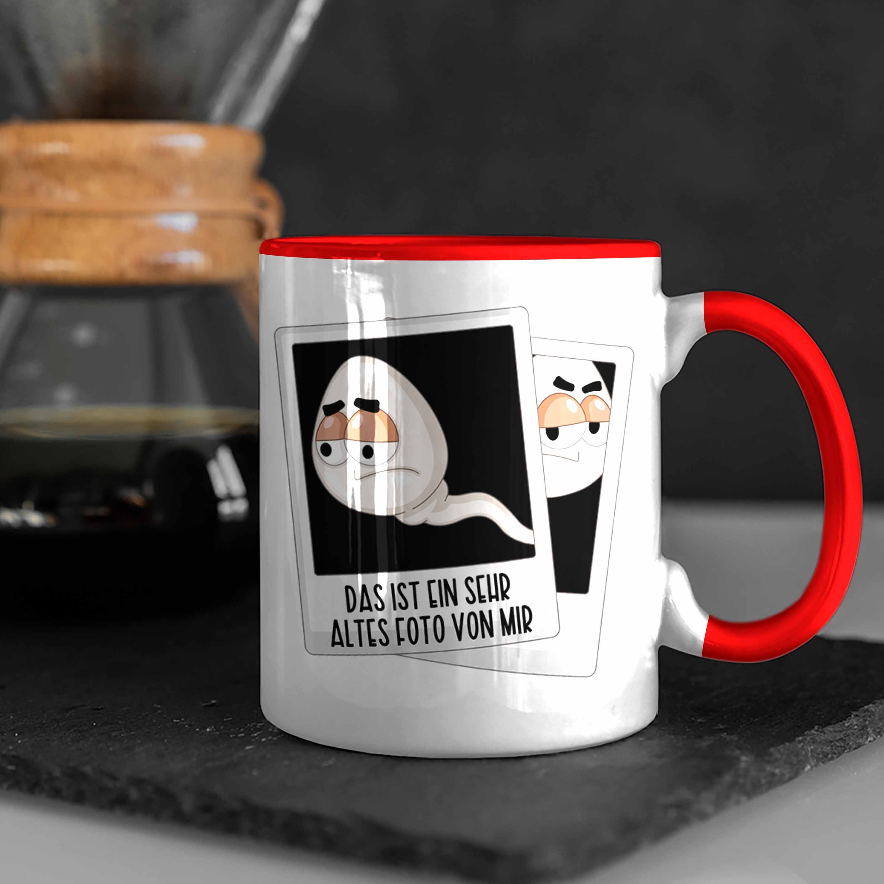 Sprüche Lustig Tasse Fun Tasse Männer Coole Herren Trendation Männer Spruch Spermium Witzig Rot Funny Geschenk Trendation -