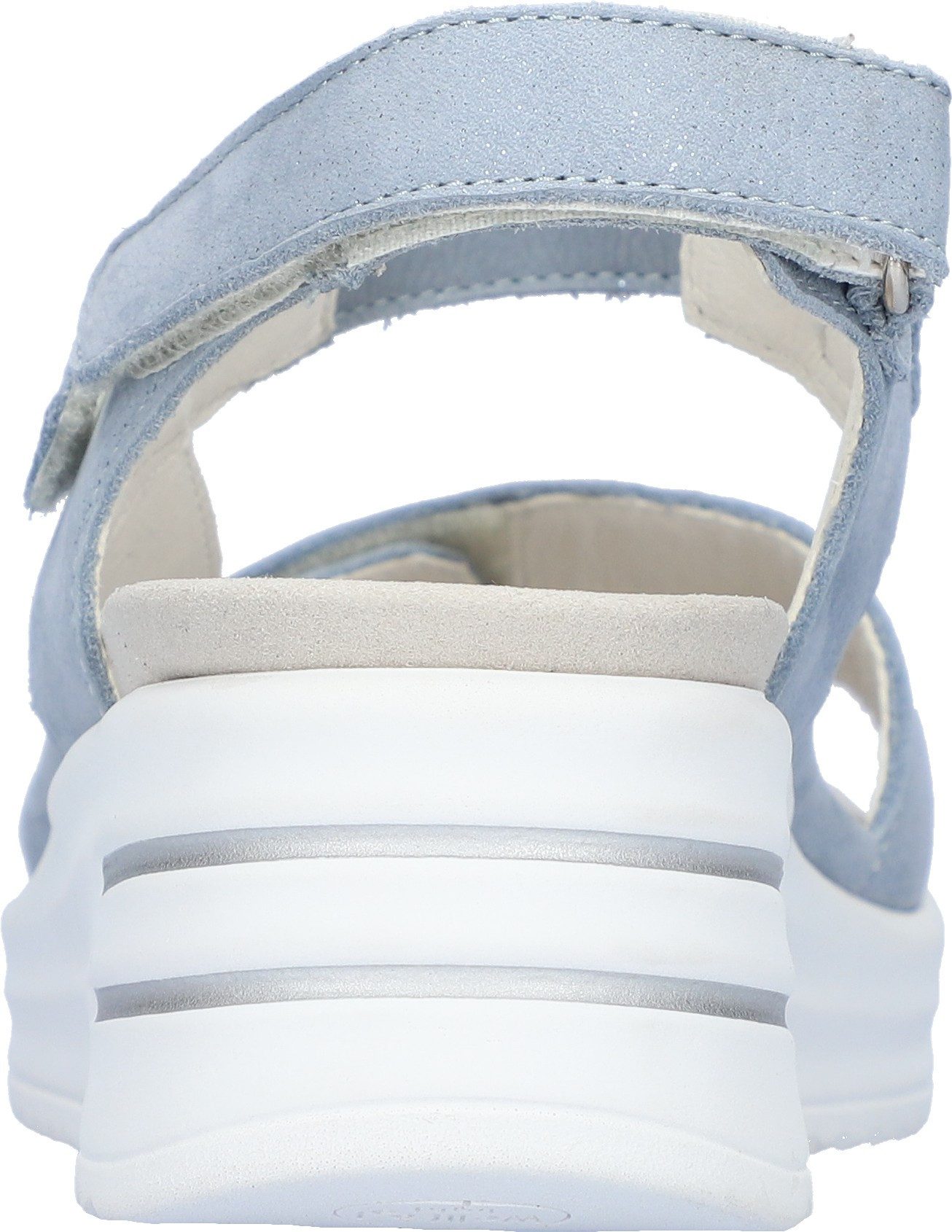 Waldläufer H-DINA Keilsandalette Sandale, Klettschuh, Sommerschuh in Komfortweite H (sehr weit)