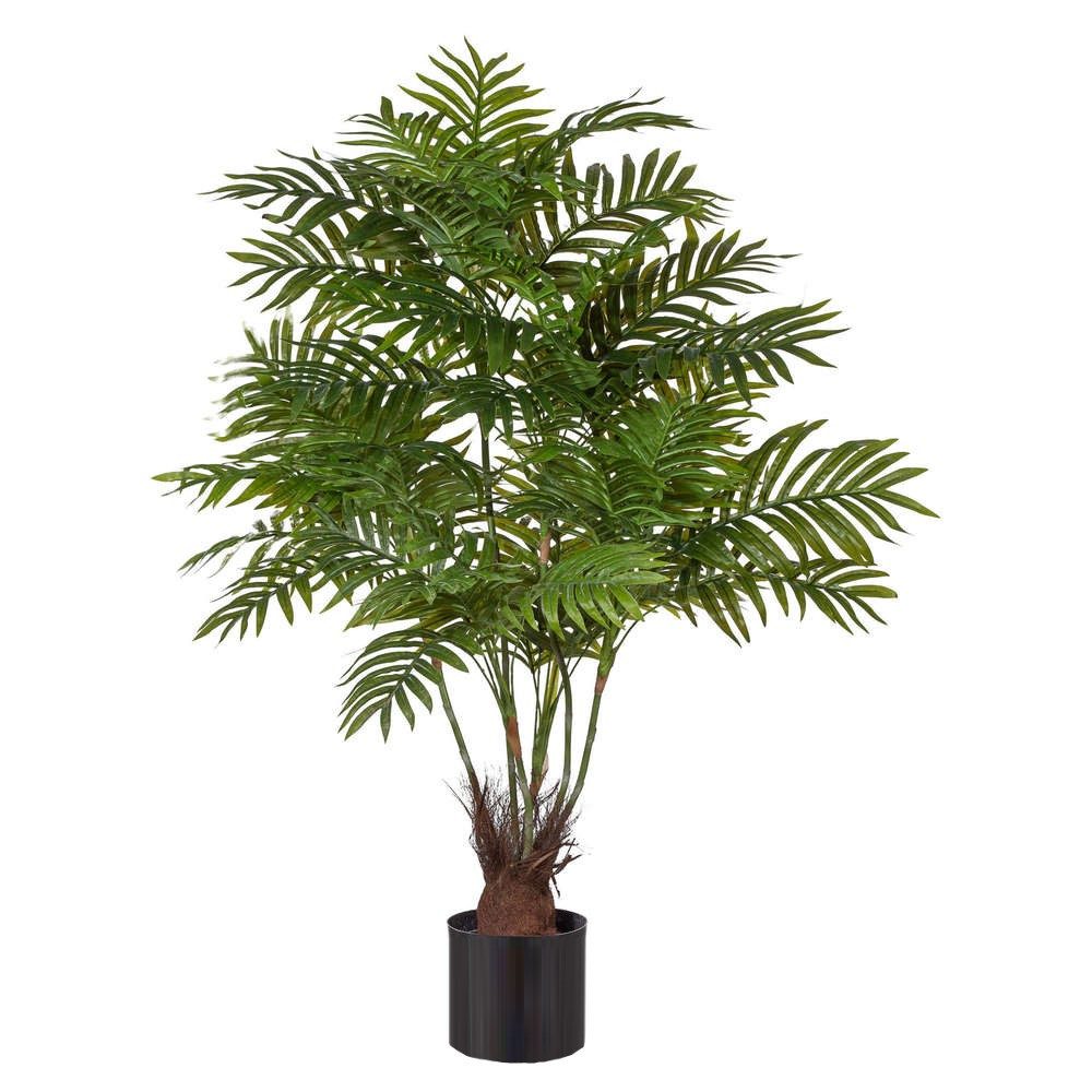 Kunstpalme Künstliche Areca-Palme ca. 110cm im Topf. Künstliche Palme für Innen, Gasper, Höhe 110.00 cm