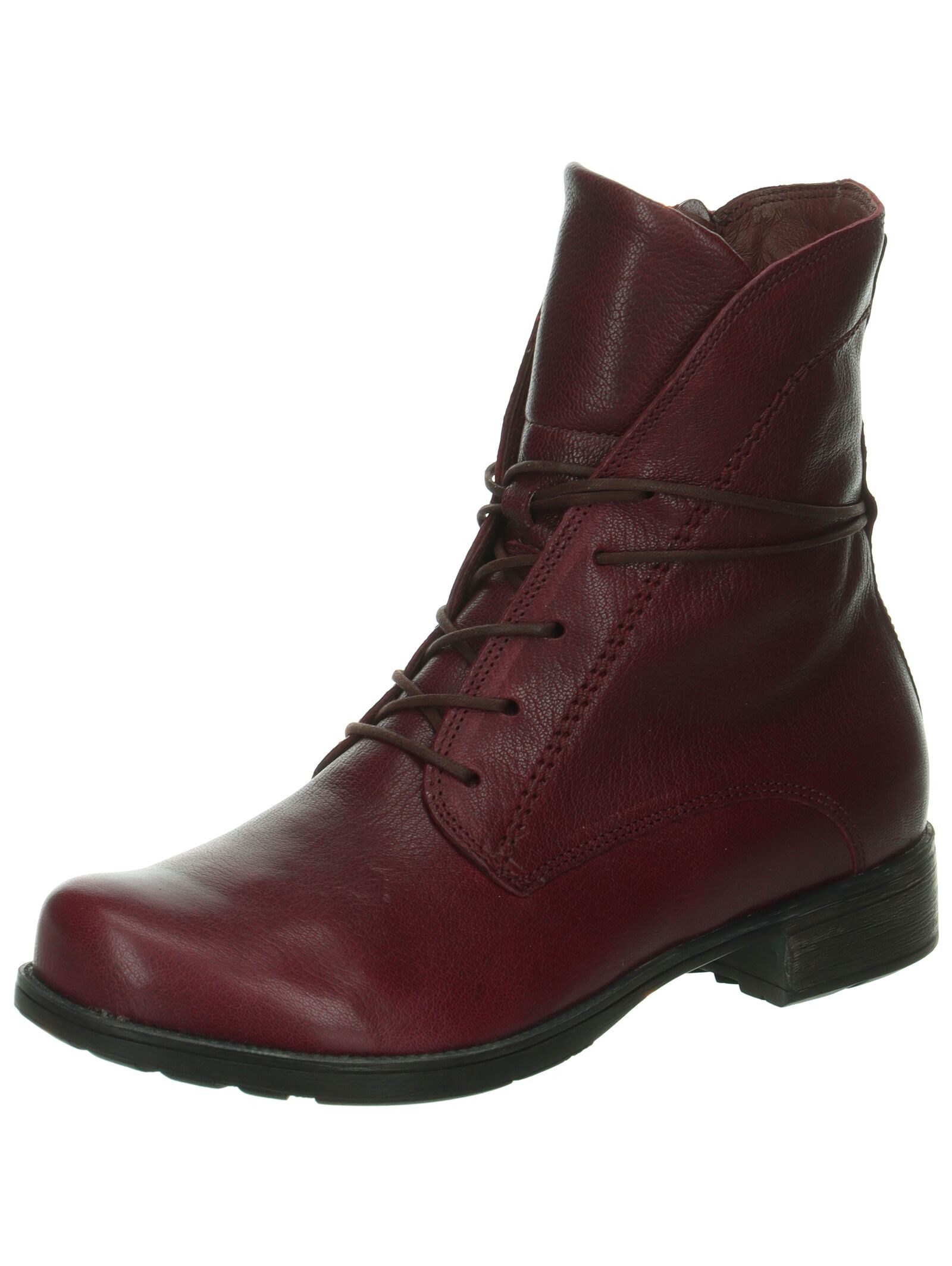 Think! Think! Stiefelette Nappaleder Schnürstiefelette