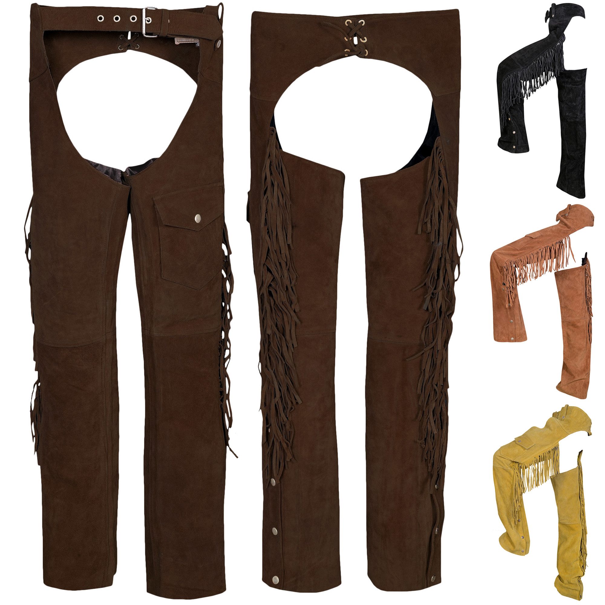 German Wear Reithose GW952T Chaps Fransenhose günstig online kaufen