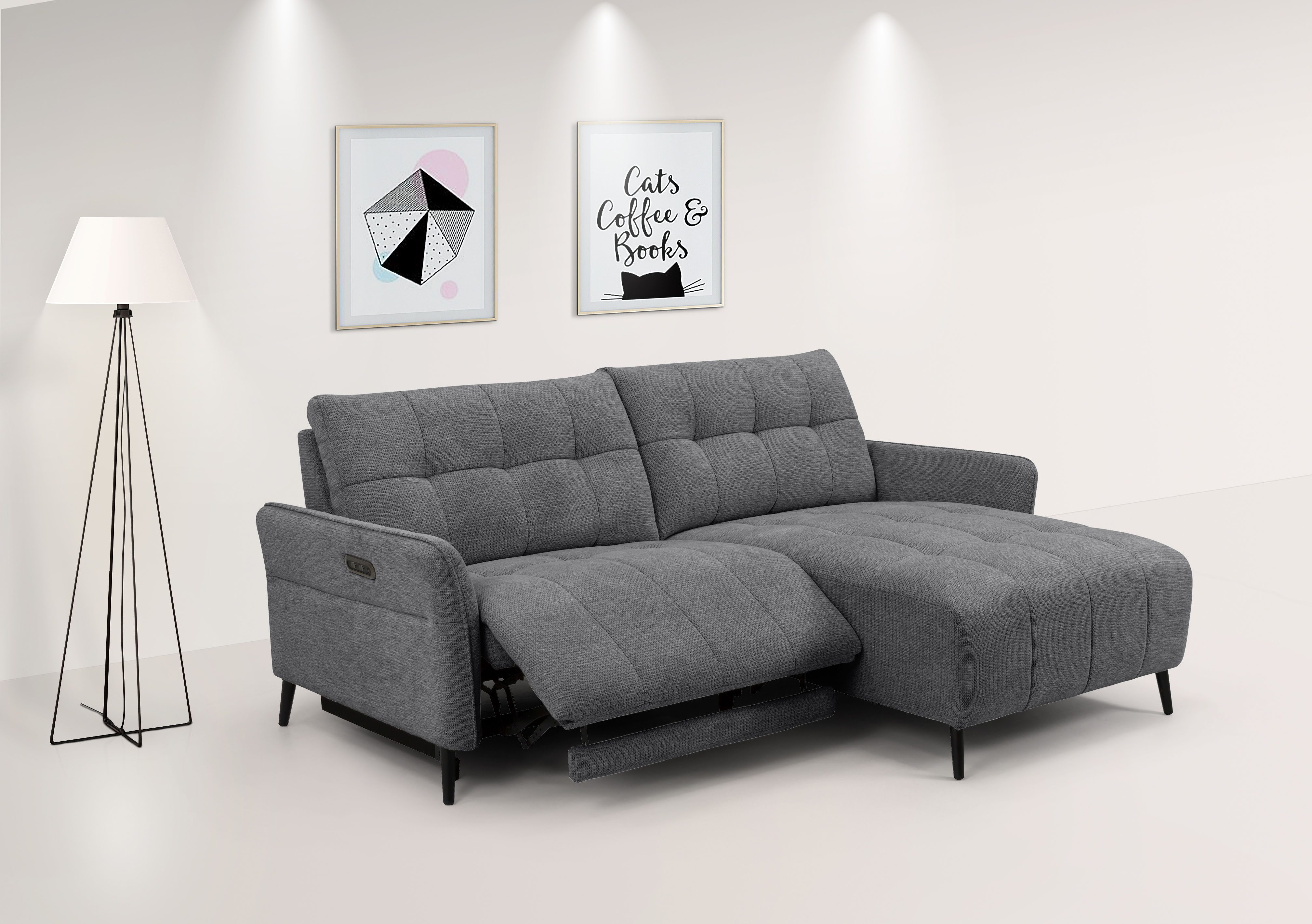 INOSIGN Ecksofa DENIO 3-Sitzer, L-Form (Breite günstig online kaufen