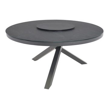 Lesli Living Gartentisch Lesli Living Diningtisch "Mojito Ceramic Negro" ø 150cm