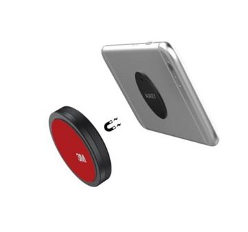 AUKEY Handyhalterung Magnet Halterung Auto KFZ Smartphone-Halterung, (2er Set, 2-tlg., magnetisch)