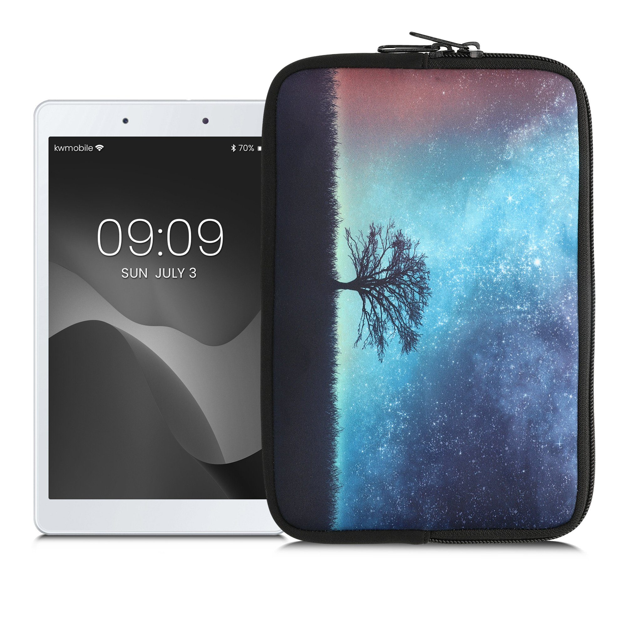kwmobile Tablet-Hülle »Tablet Hülle für 8"-8,4" Tablet«, Universal Neopren  Tasche Cover Case - Schutzhülle Sleeve