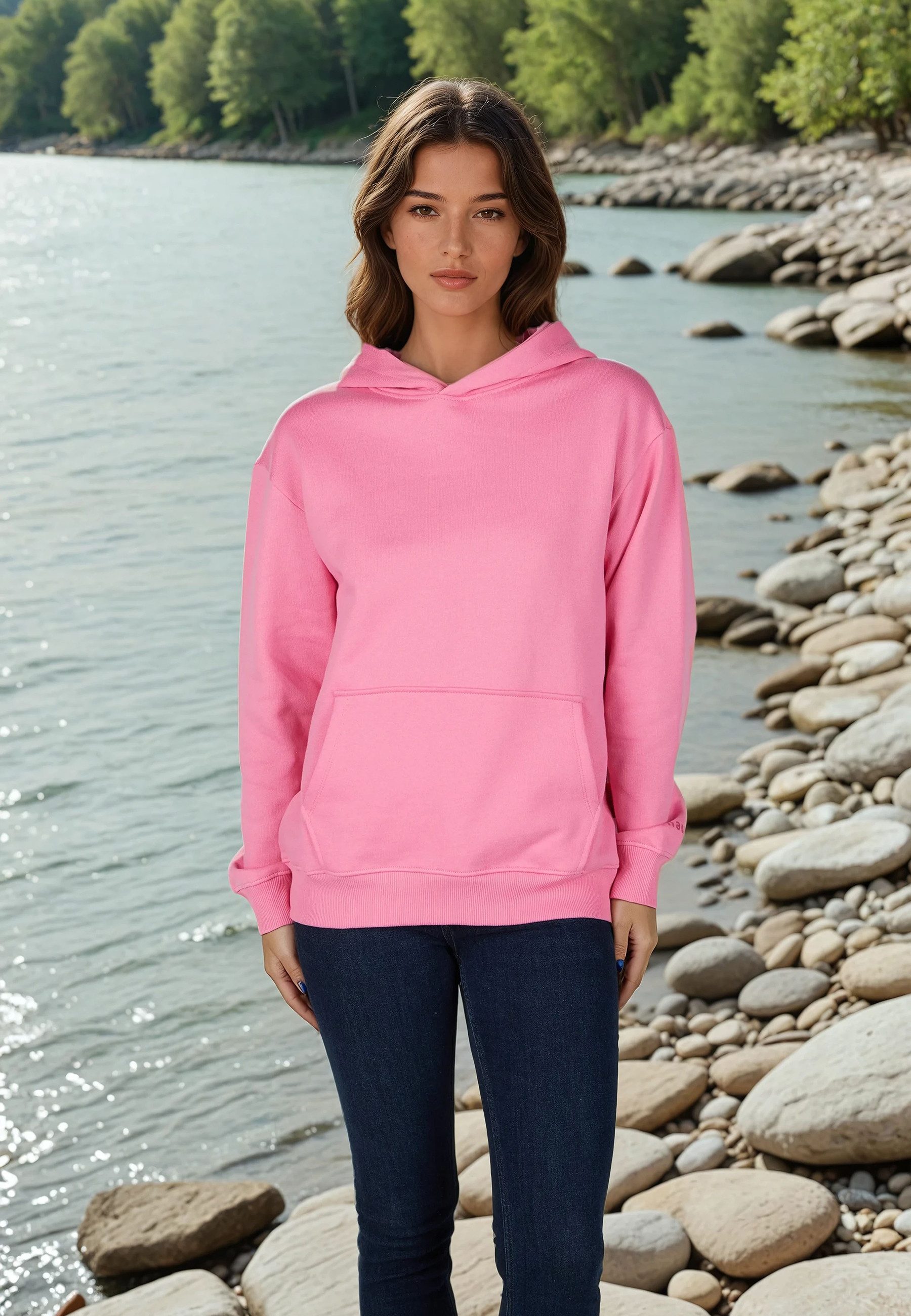 salzhaut Hoodie TIEREN Damen Oversized Damen Kapuzenpullover– lässig, frisch und nordisch charmant!
