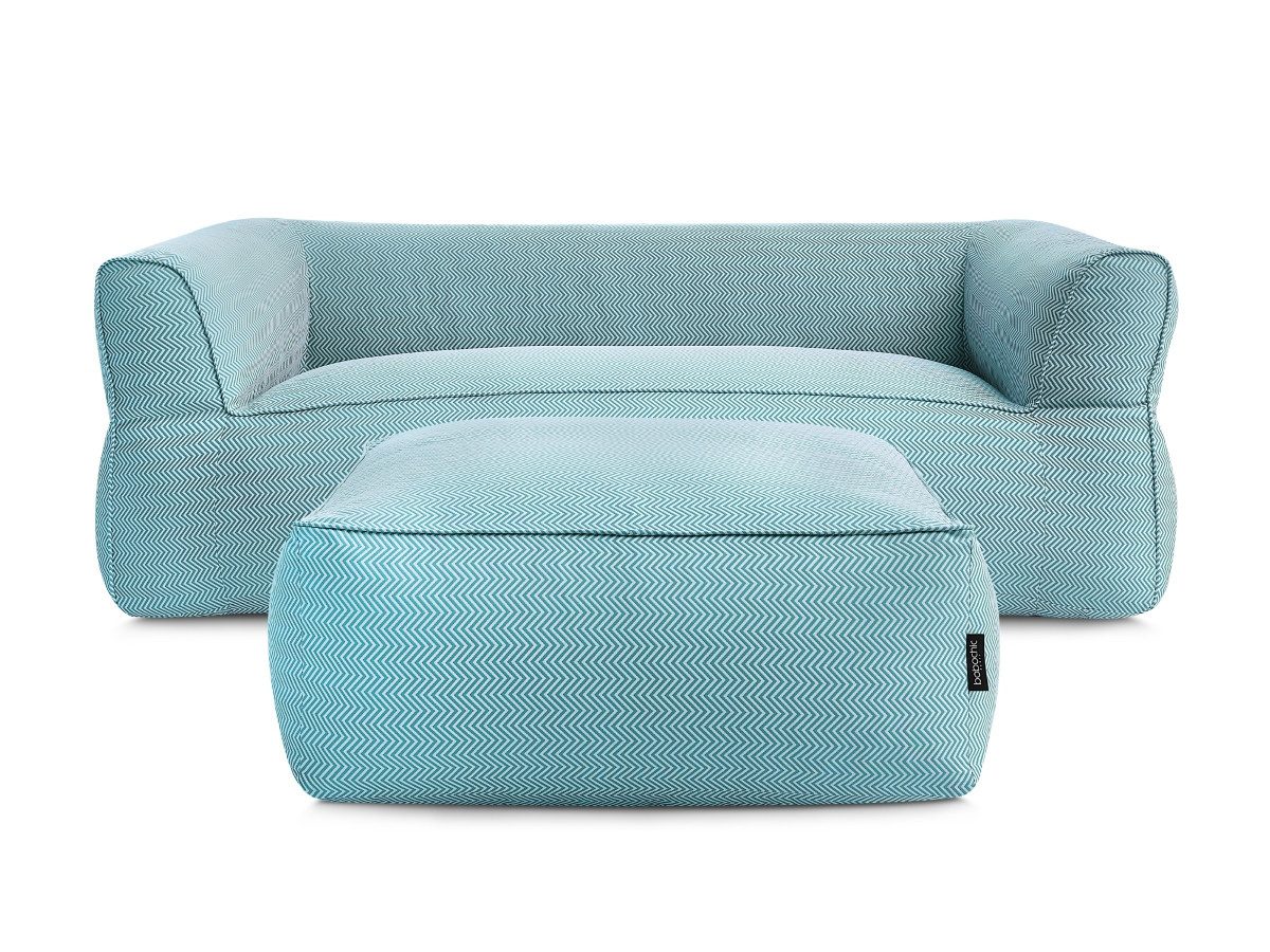 Bobochic Paris Gartensofa Nour, Set 2 Teile, 4-Sitzer, 225x100 cm