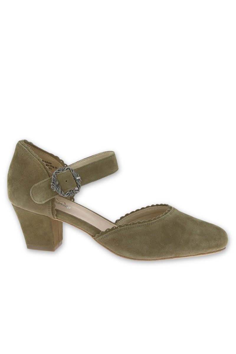 Hirschkogel Trachtenpumps - MELANA - khaki günstig online kaufen