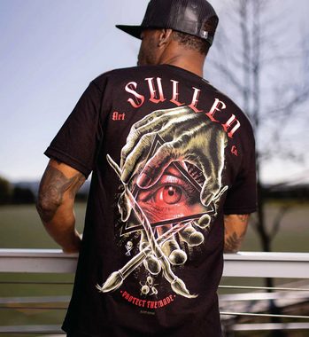 Sullen Clothing T-Shirt Illuminati Schwarz
