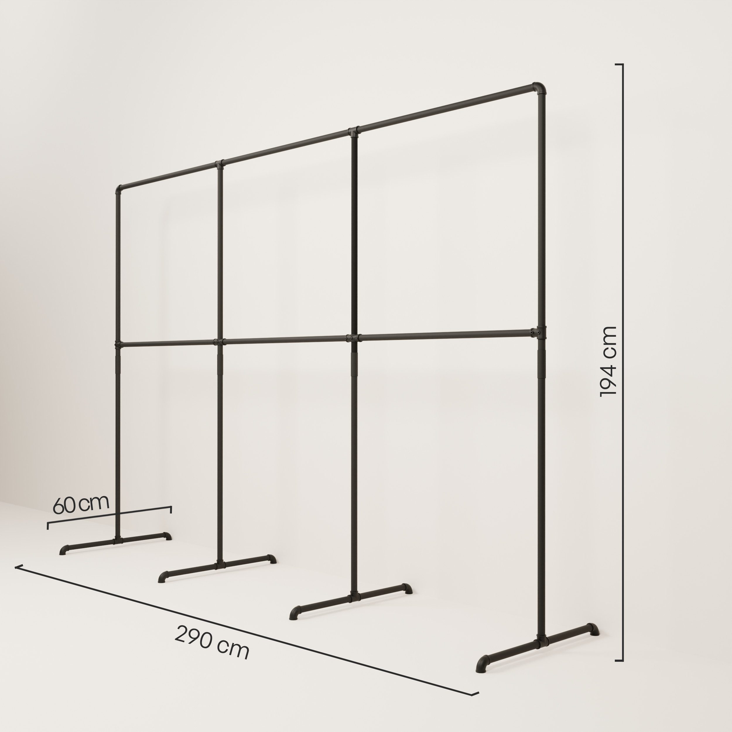 pamo. design Kleiderständer LAS, (Kleiderstange ohne günstig online kaufen