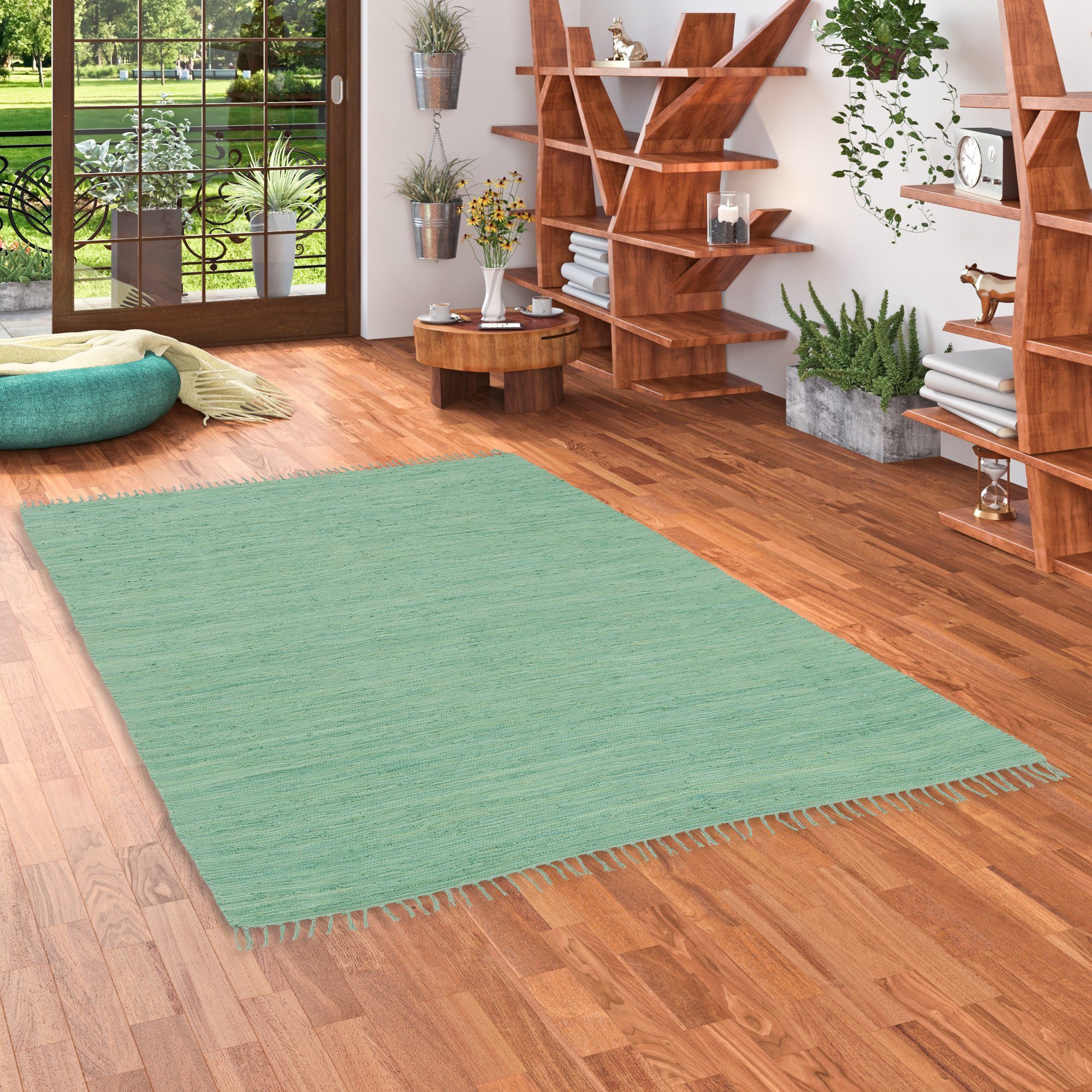 Pergamon Designteppich Baumwolle Natur Teppich Jolly Cotton, Rechteckig, Hö günstig online kaufen