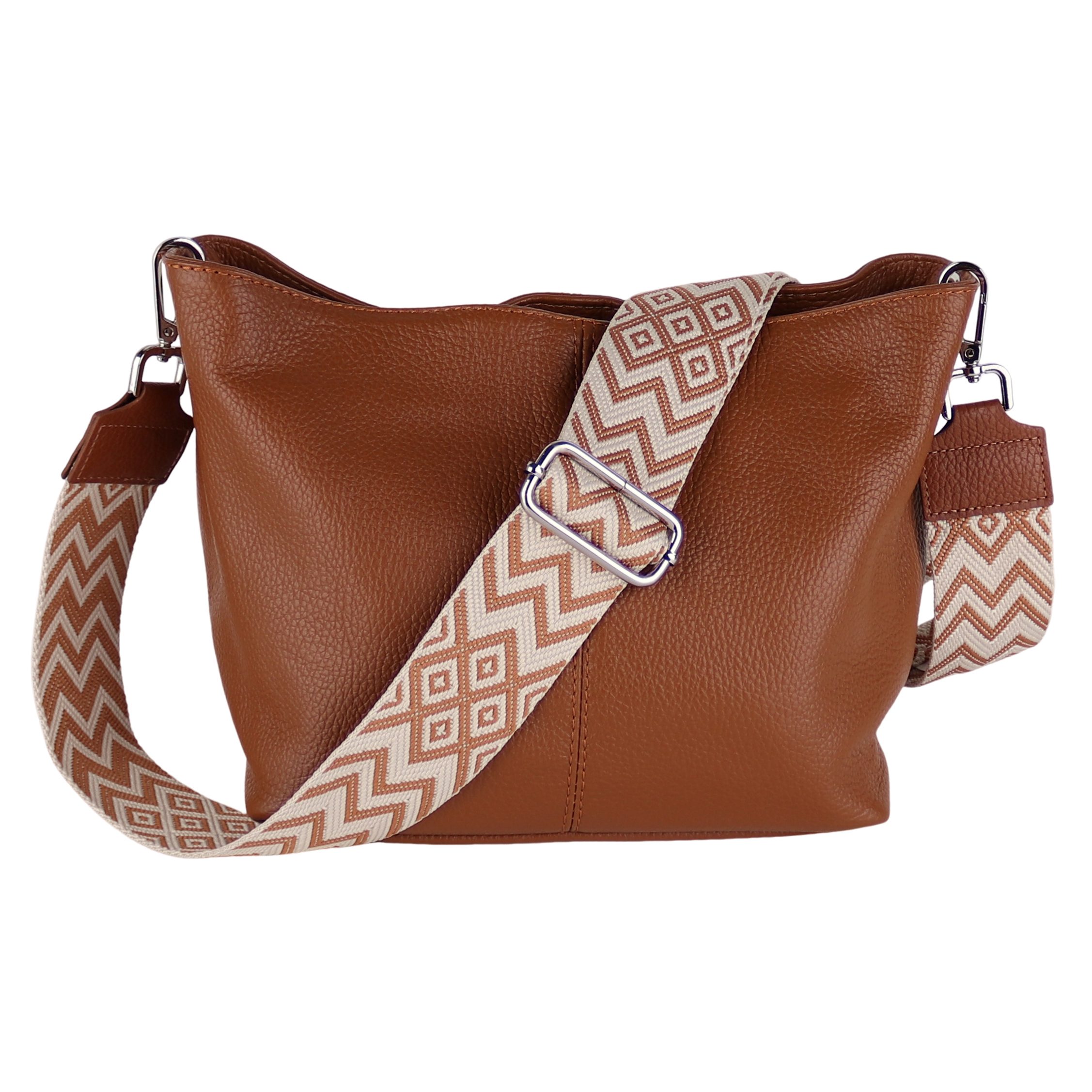 Produktbild von Taschen Amazon Crossbody Bag Kleinetaschen MIRROSI Umhängetasche Damen, Crossbody Bag, Echtleder Made In Italy (1 Tasche