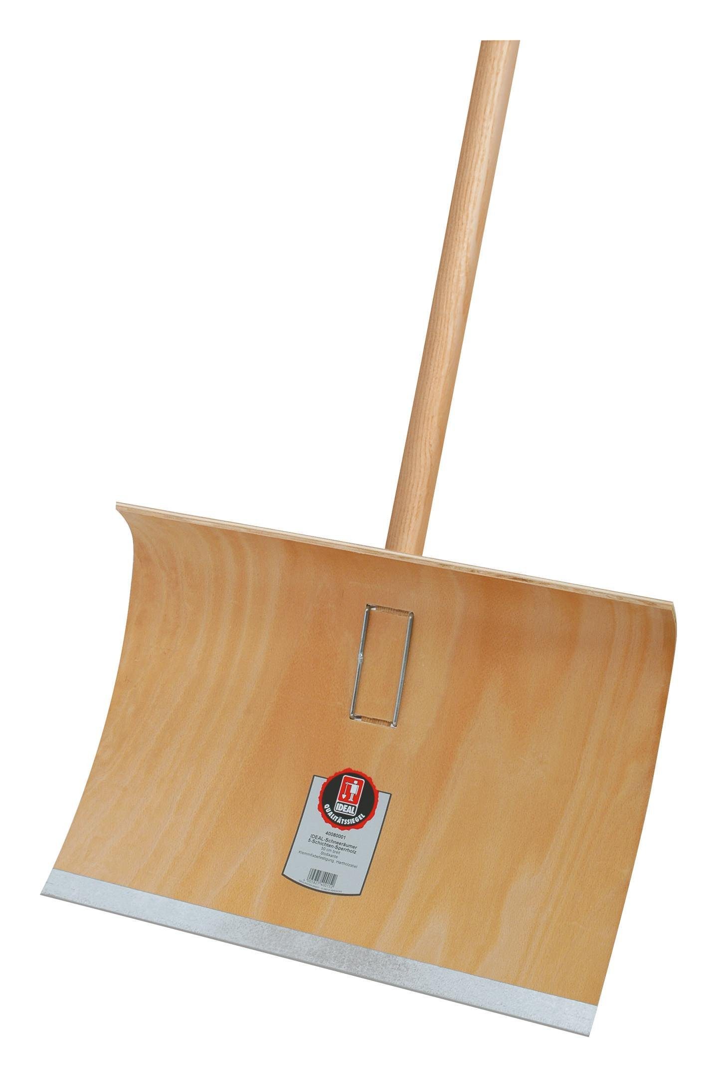 IDEALSPATEN Schneeschieber, Sperrholz