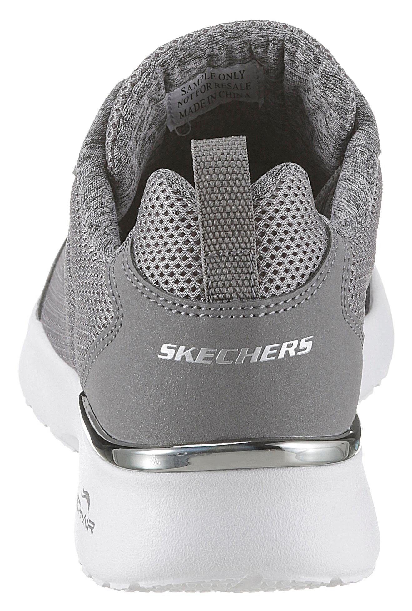 Skechers Skech-Air Dynamight - Fast Brake Sneaker Metallic-Element an der Ferse, Freizeitschuh, Halbschuh, Schnürschuh