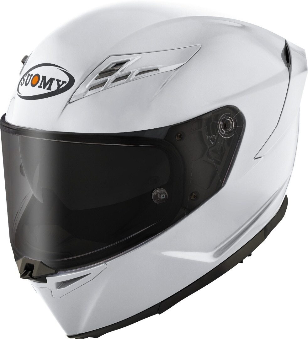Suomy Motorradhelm Stellar 2 Plain Helm, Notfallsystem-Polsterung (EQRS),integriertes Sonnenvisier