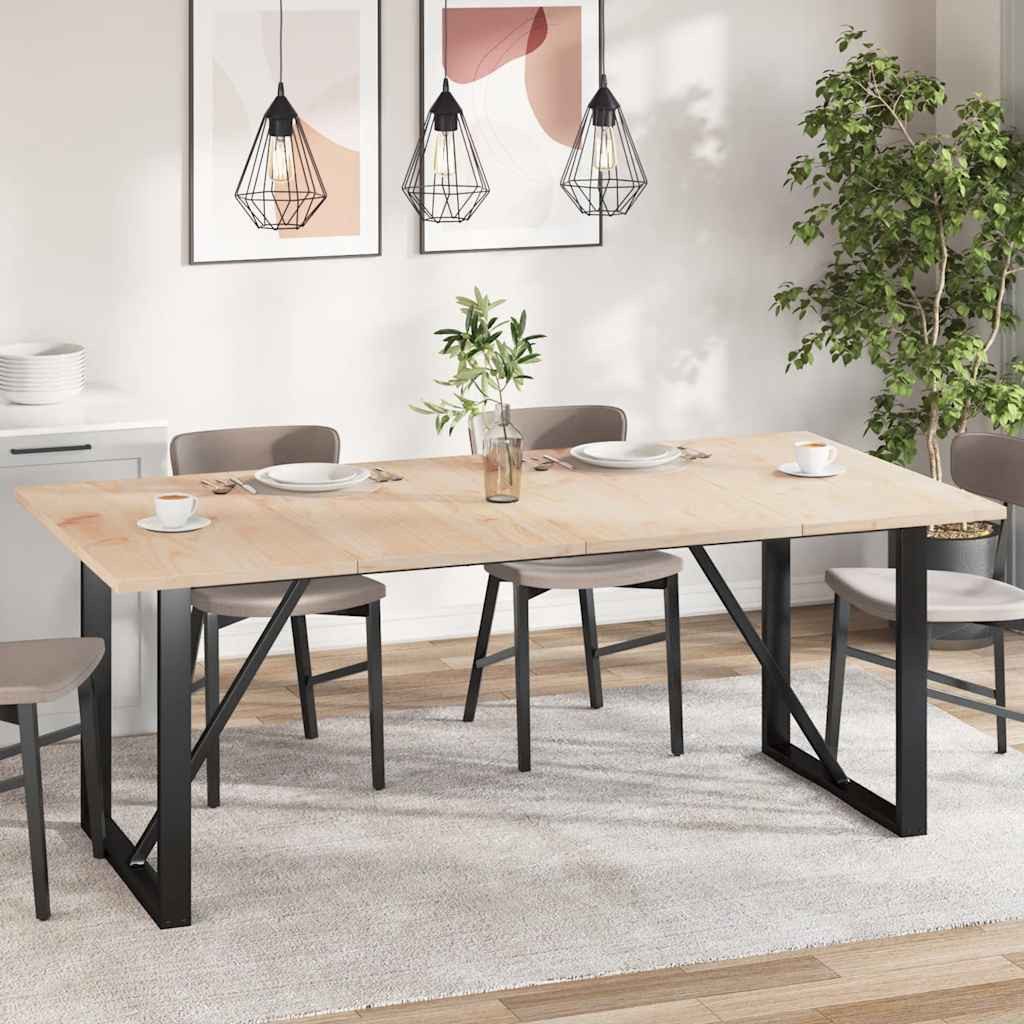 vidaXL Tischplatte Tischplatten 4 Stk. 100x50x2,5 cm Rechteckig Massivholz Kiefer (4 St)