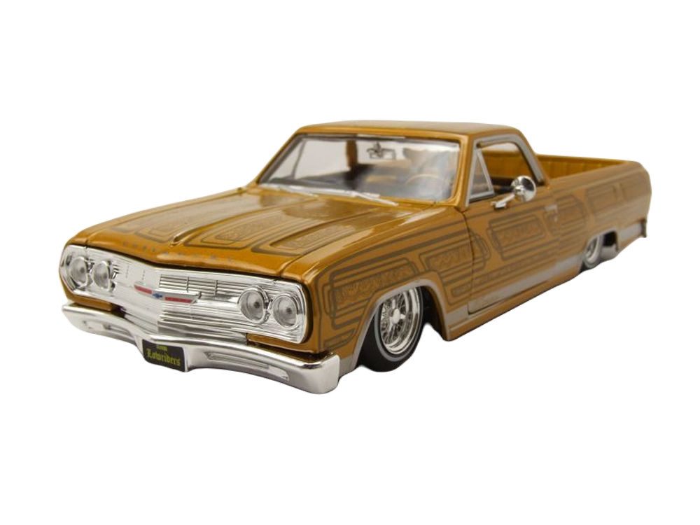Modellauto Chevrolet El Camino Lowrider 1965 gold