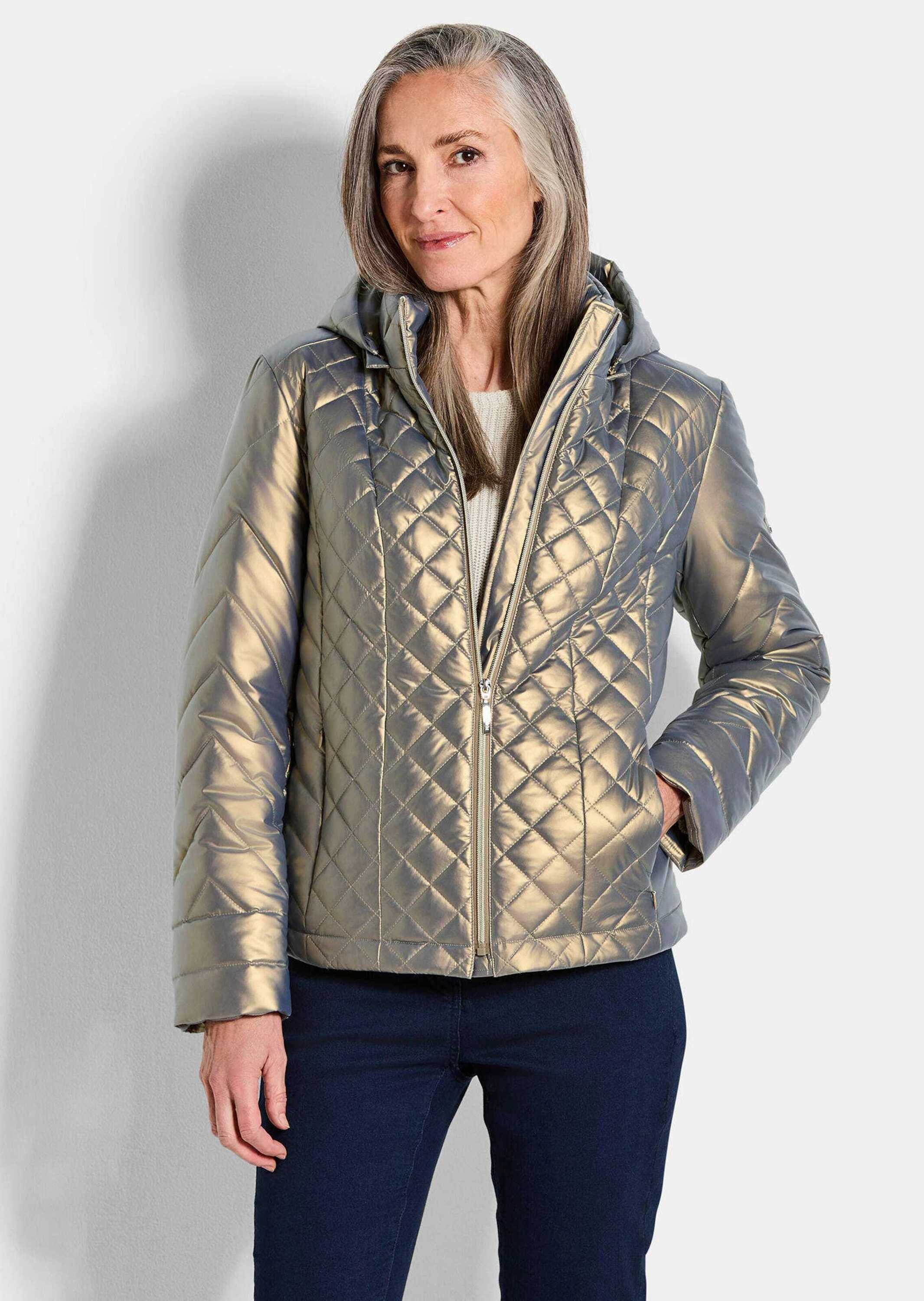 GOLDNER Steppjacke Steppjacke im Metallic-Look günstig online kaufen