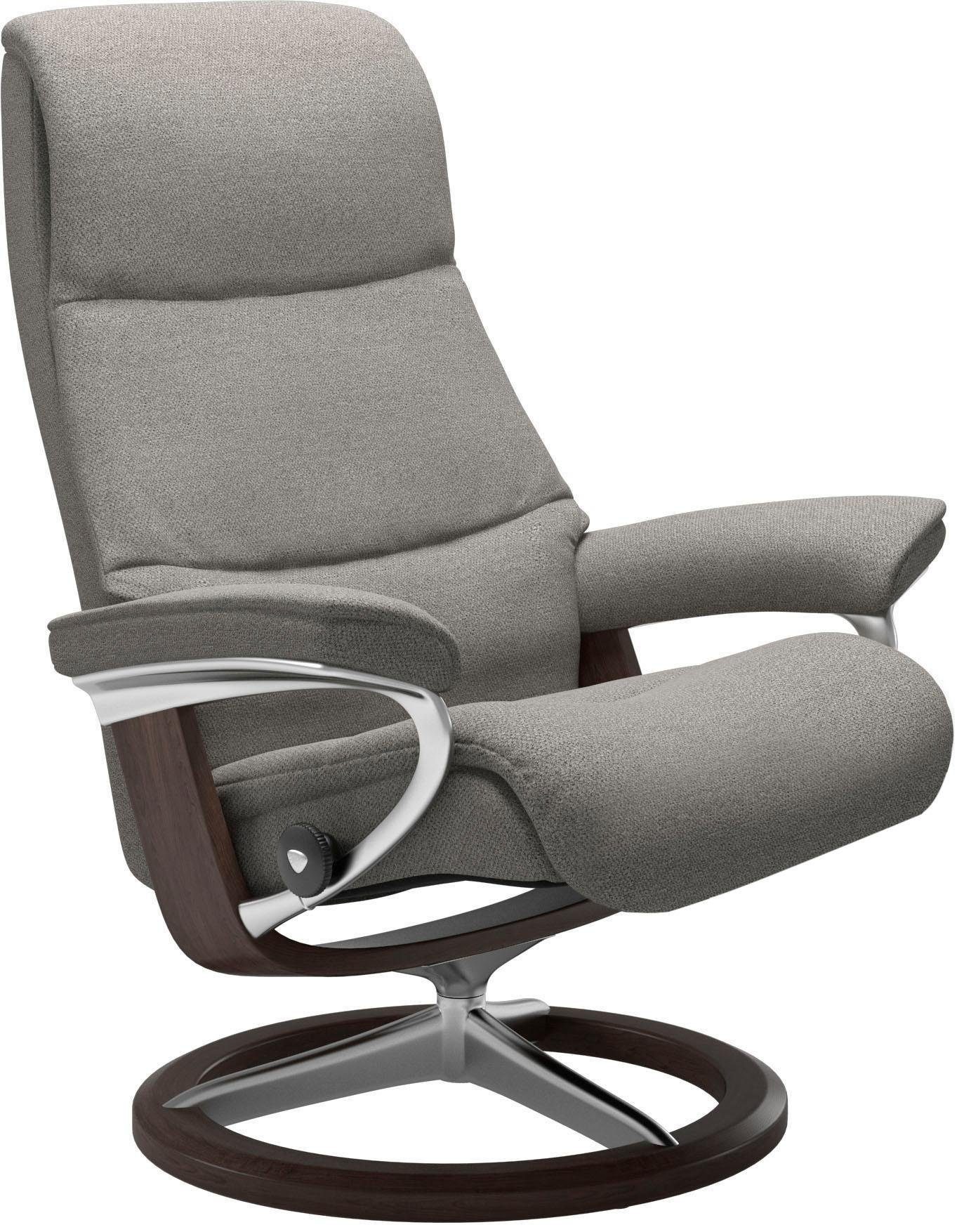 Wenge Größe Base, Signature View, mit Stressless® Relaxsessel L,Gestell