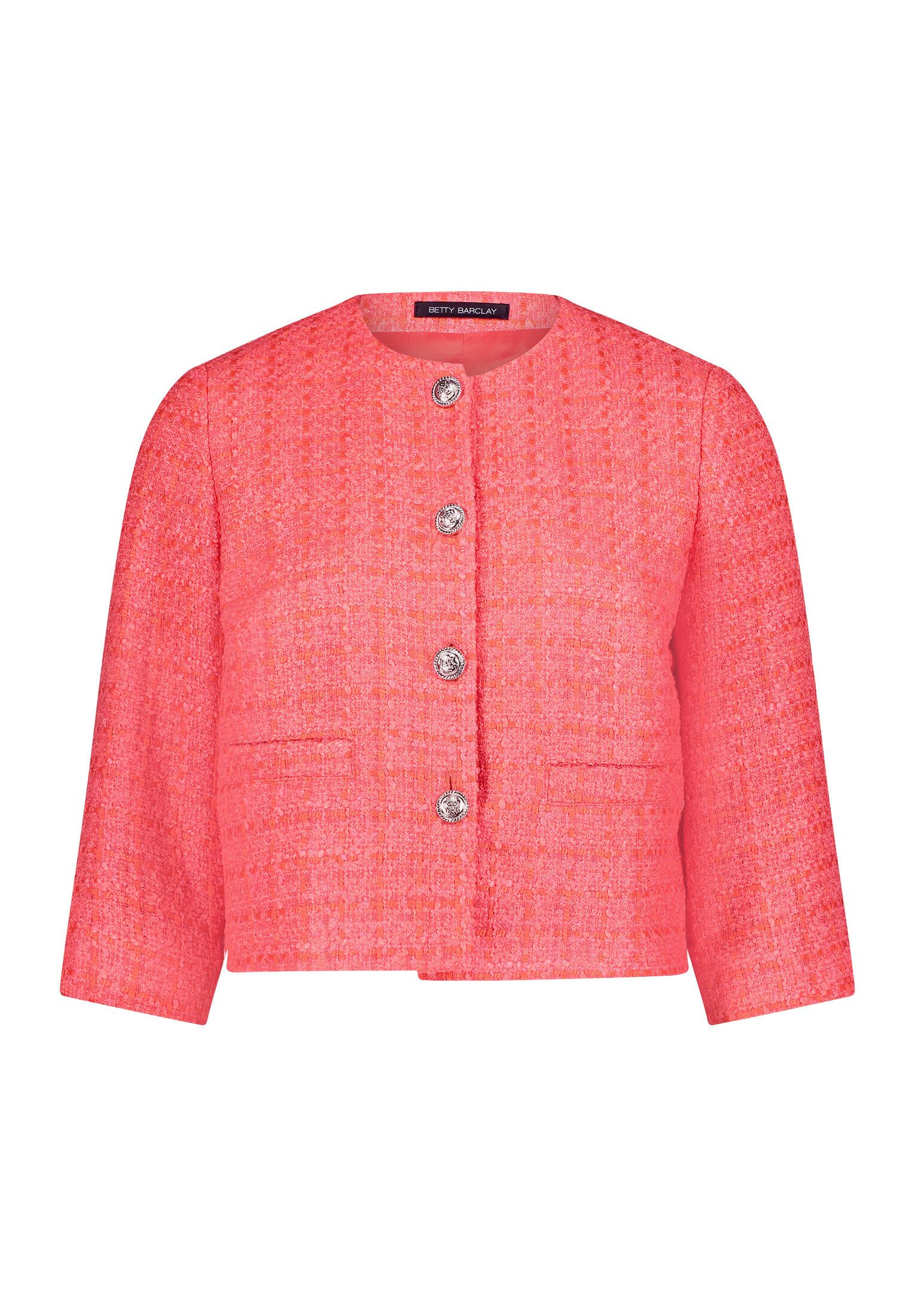Betty Barclay Jackenblazer Damen mit Fransen Material