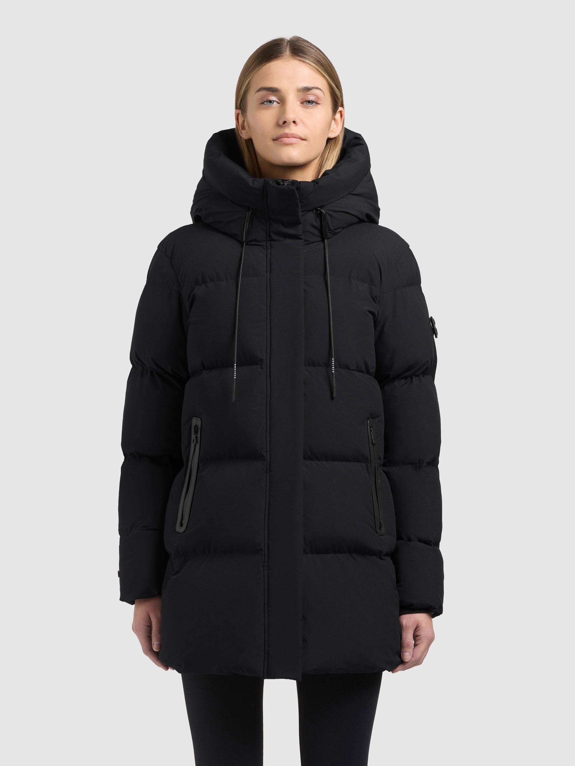 khujo Steppjacke DROWN2 MATT Taschenbeutel mit Fleece