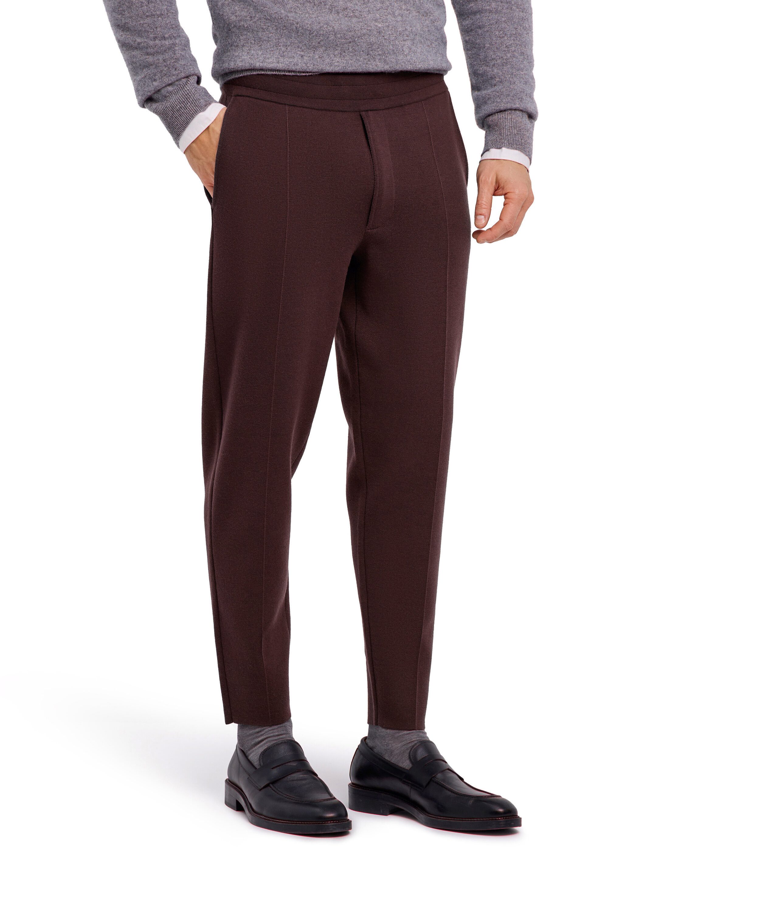 FALKE Strickhose FALKE Merino Wool Herren mit Merinowolle (1-tlg) mit Merinowolle