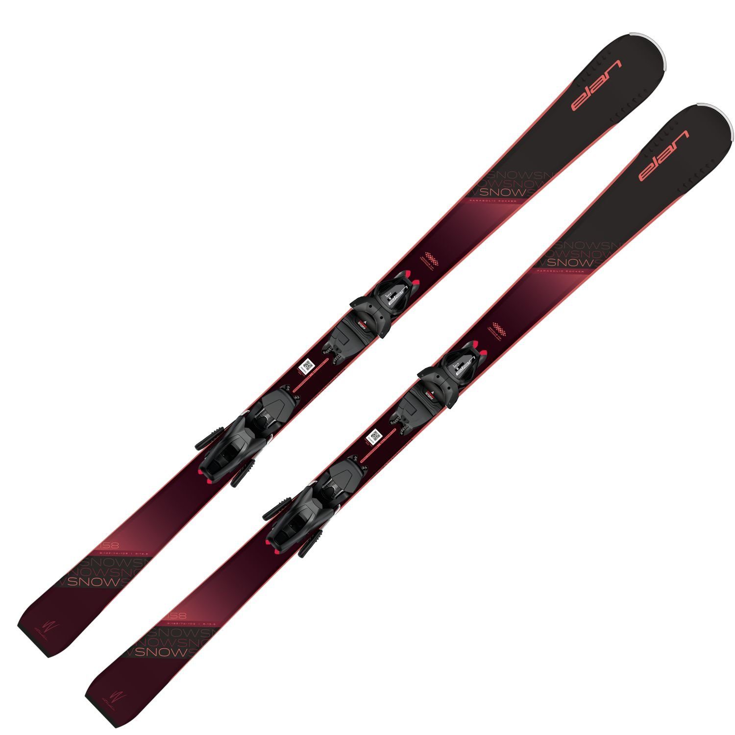 elan Ski Snow Black 140cm