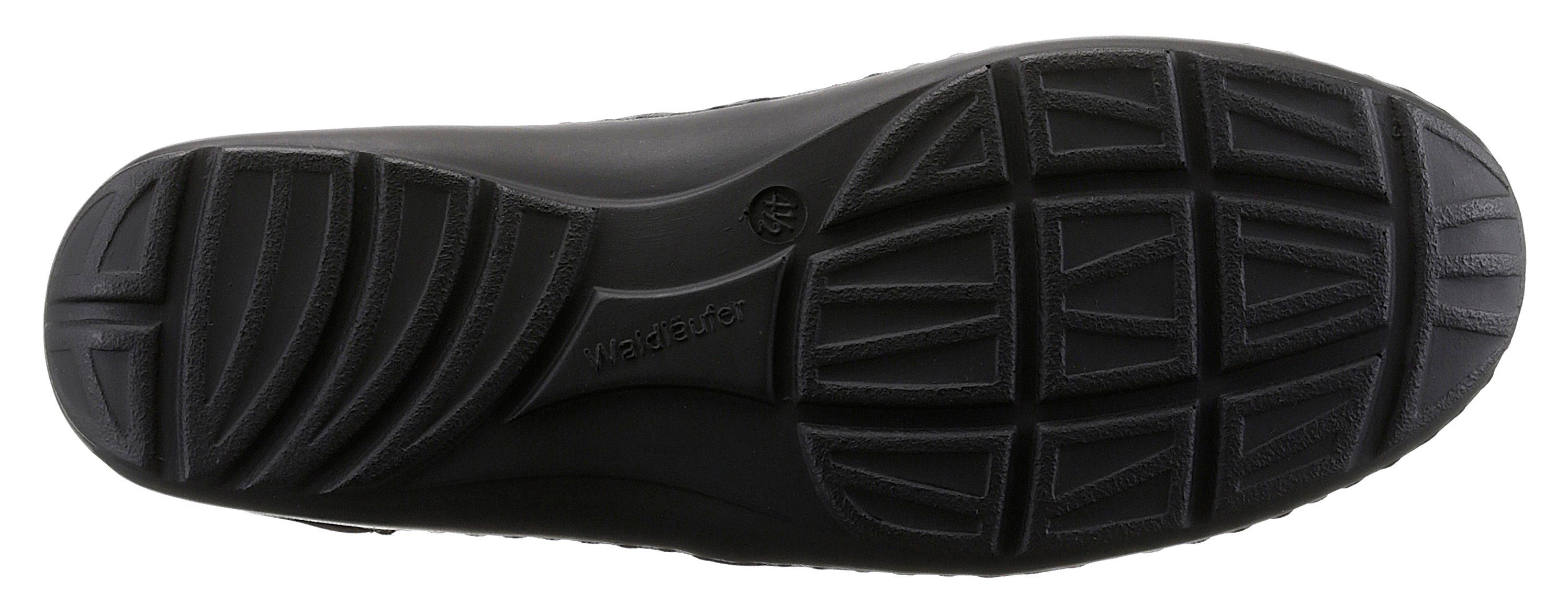 Waldläufer HENNI Ballerina Klettschuh, Komfortschuh mit Perforation, H-Weite