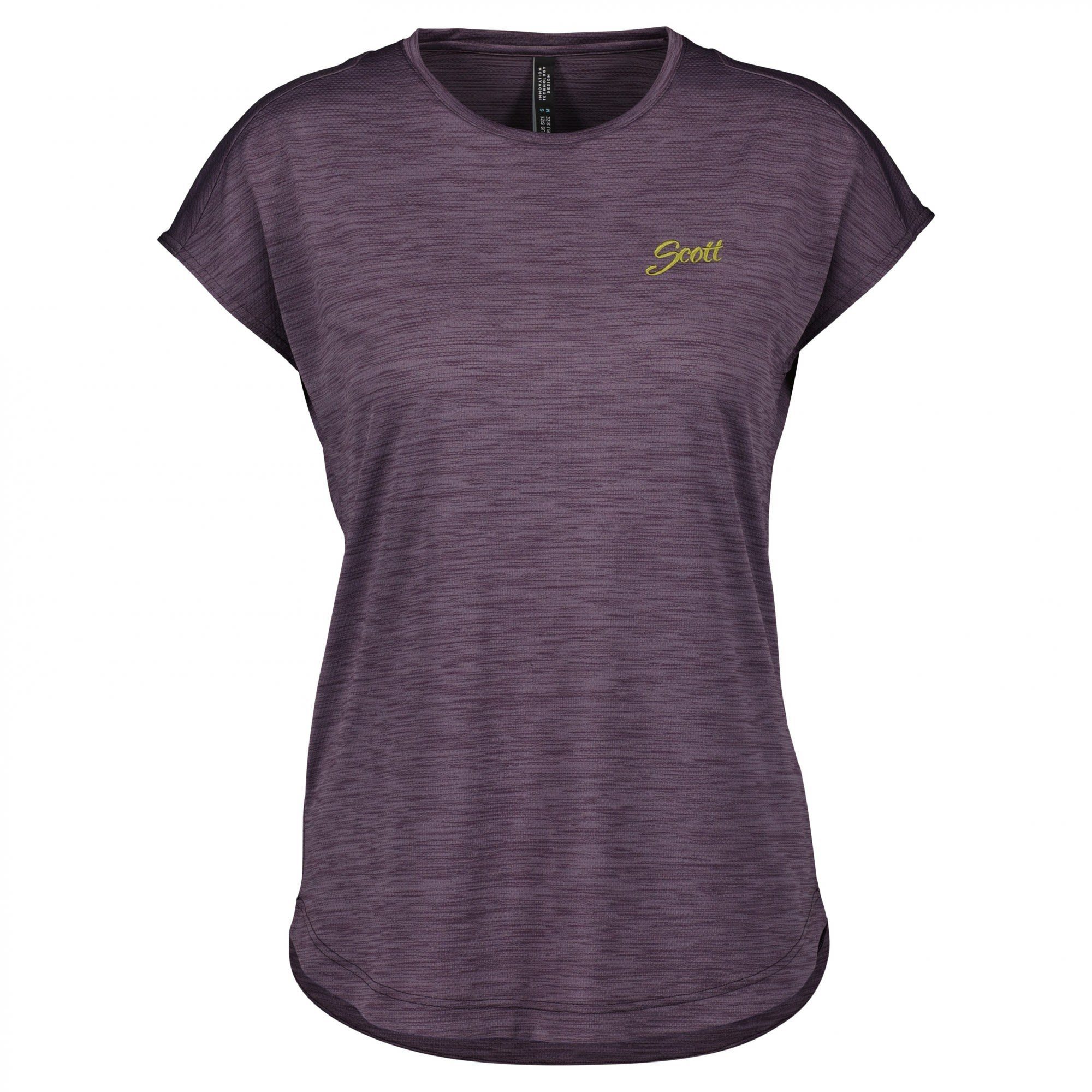 Scott T-Shirt Scott W Defined S/sl Shirt Damen Kurzarm-Shirt Dark Purple