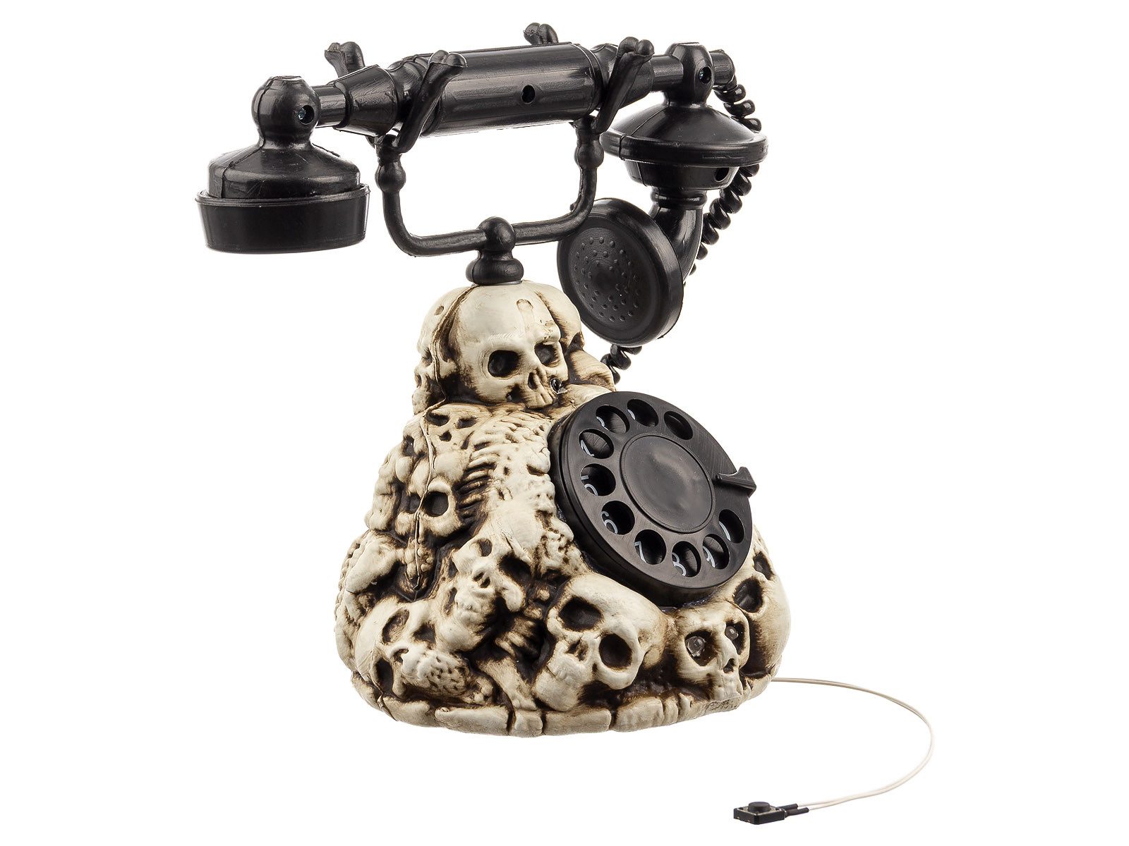 Mel-O-Design Dekofigur 2183 Halloween Deko Horror Telefon mit Sound & LED ( günstig online kaufen