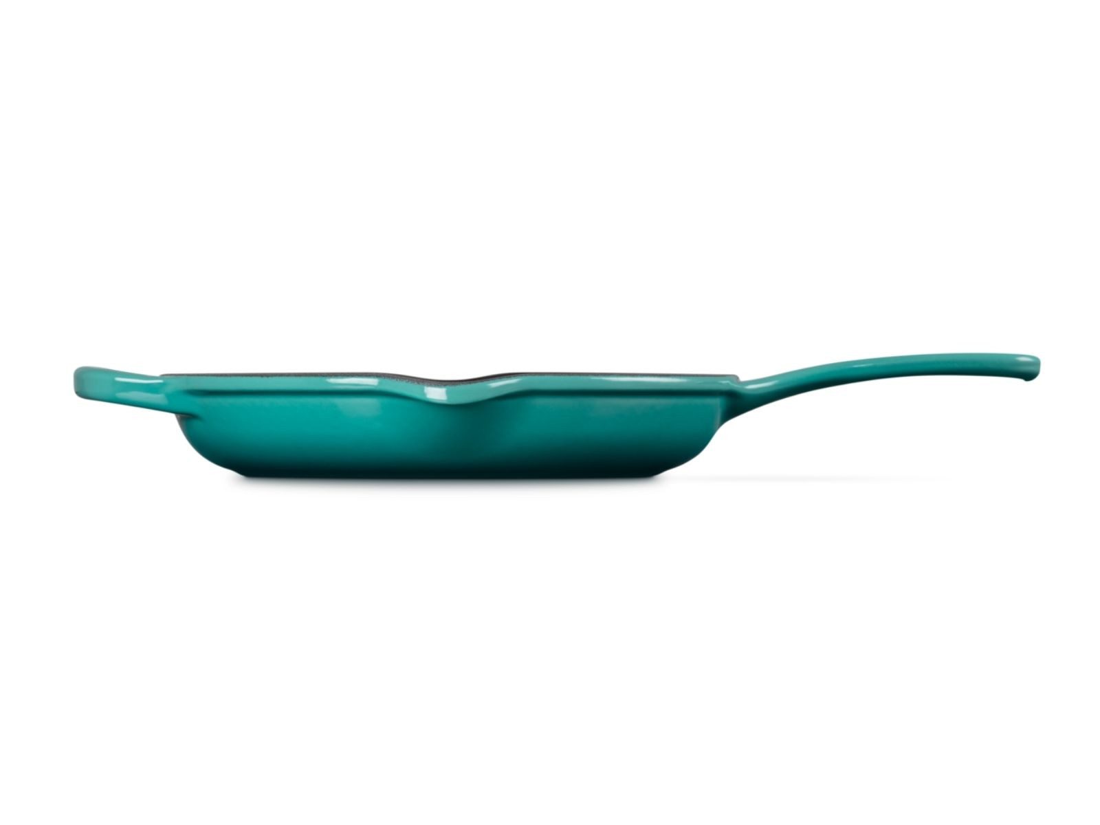 LE CREUSET Servierpfanne Brat- und Servierpfanne Signature bleu riviera 23cm