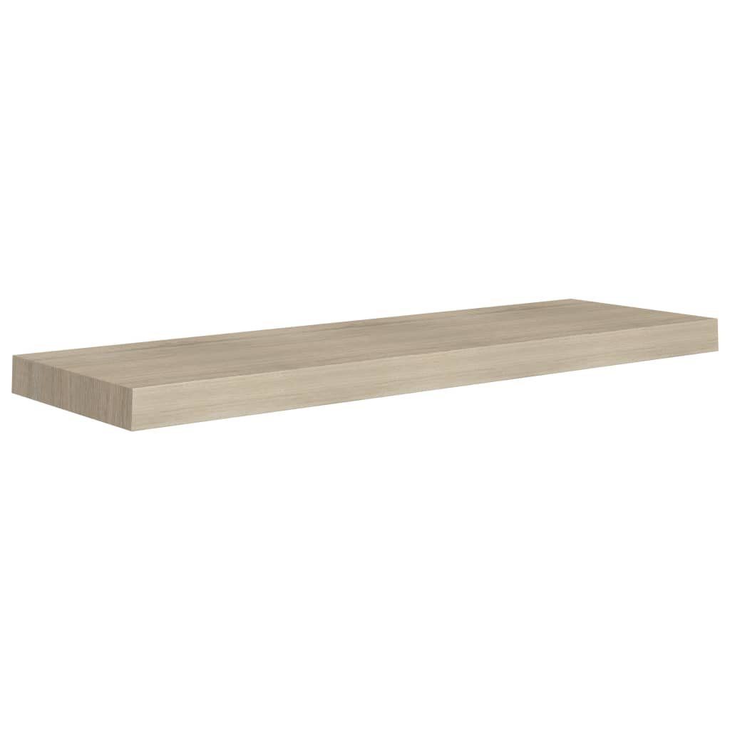 Regal Schweberegal Eiche-Optik 80x23,5x3,8 MDF vidaXL cm