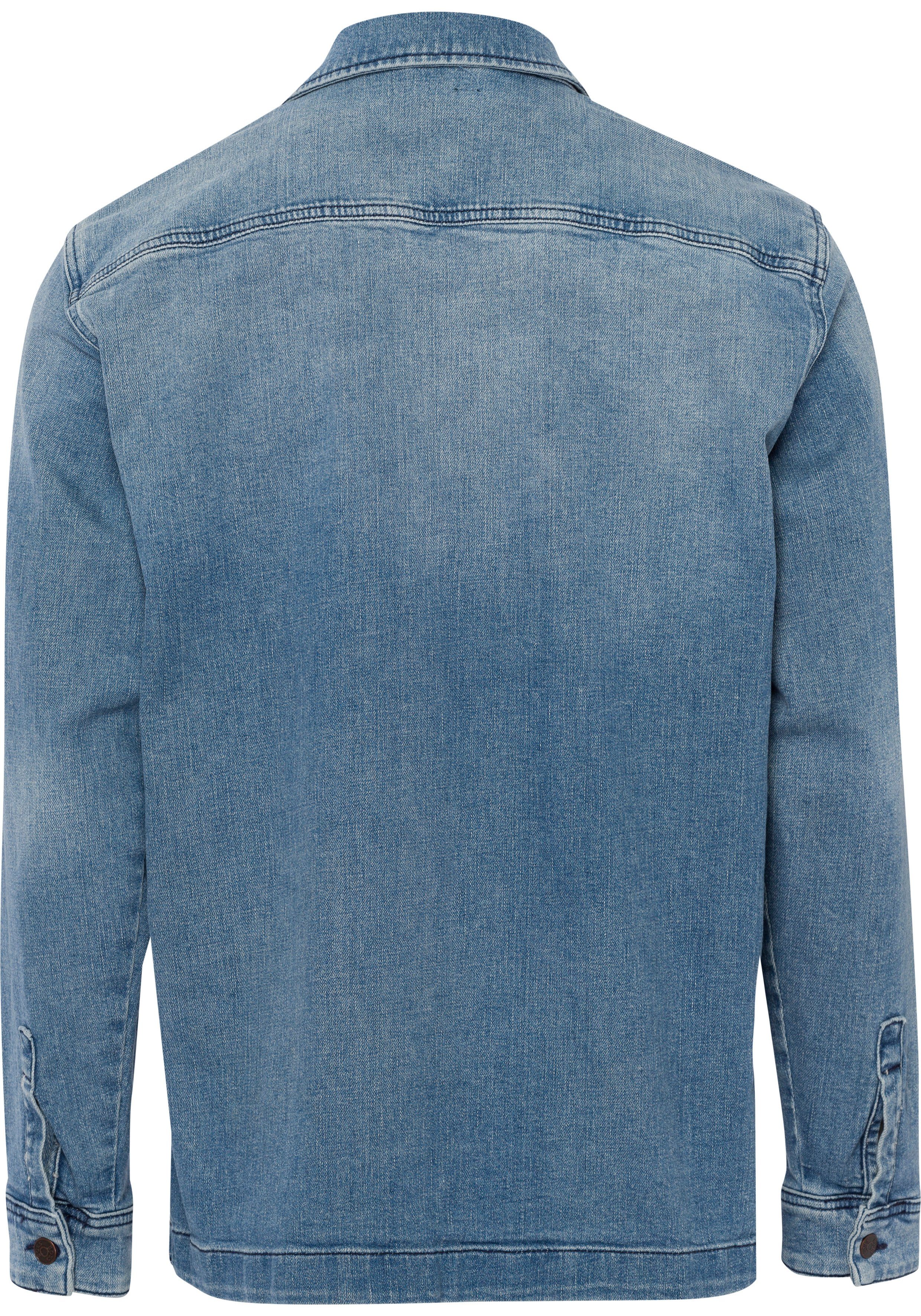 ORANGE Overshirt-Style BOSS gefragten im Jeansjacke