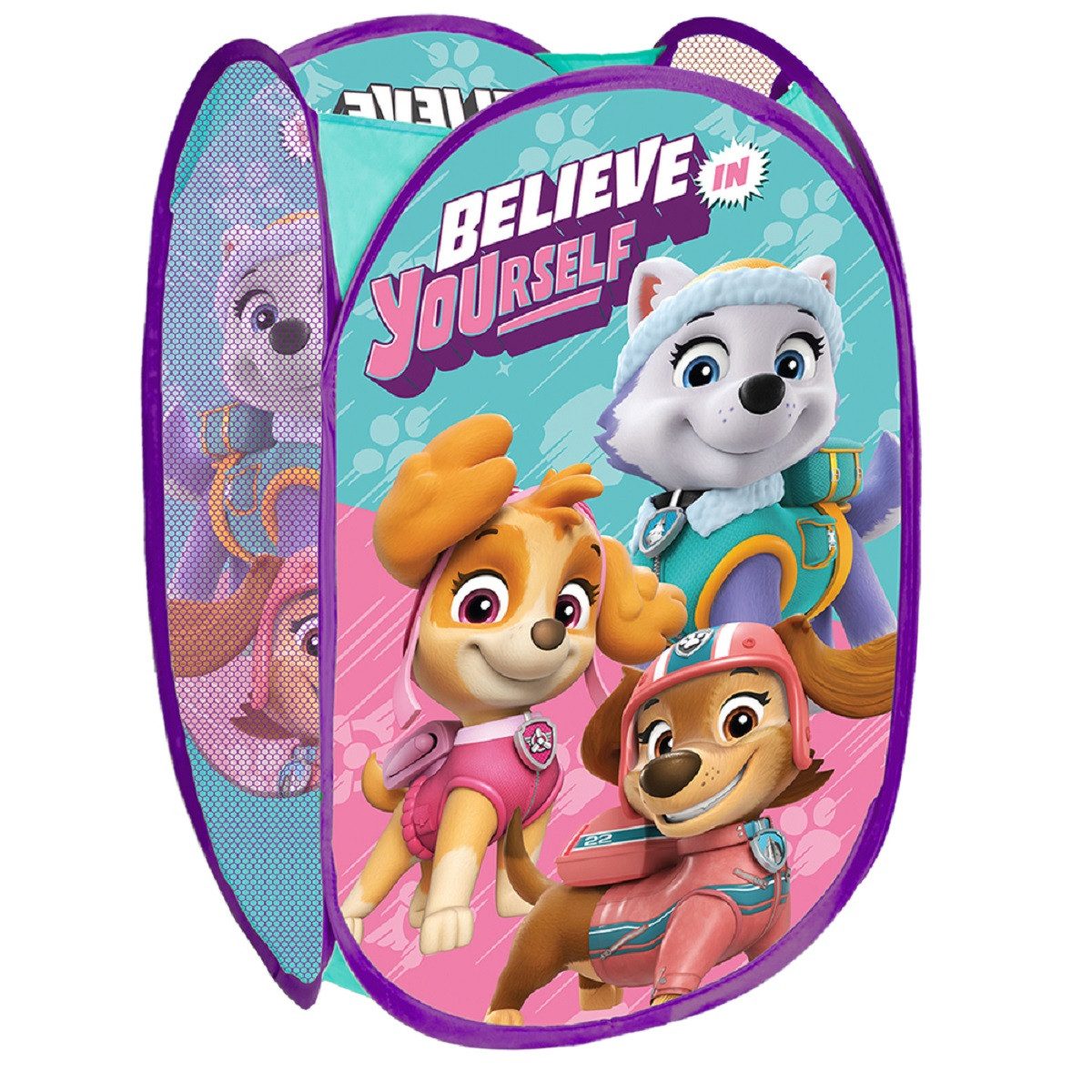 PAW PATROL Aufbewahrungskorb Aufbewahrungstasche für Spielzeug – Einfach zu falten und platzsparend