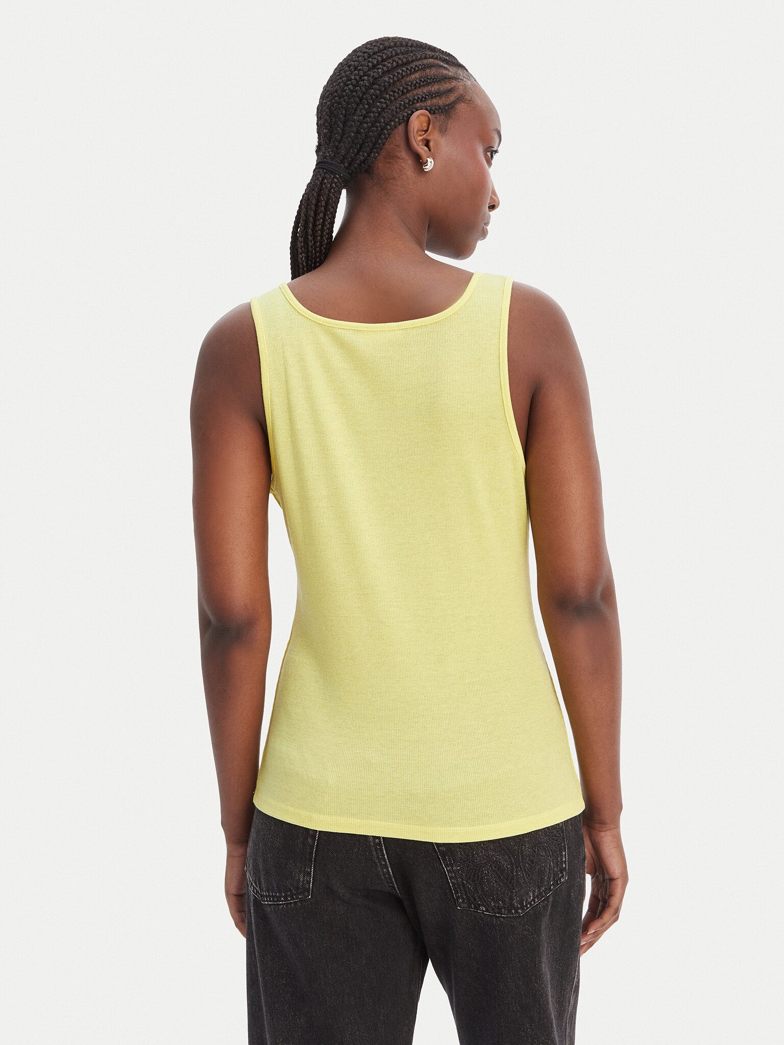 Liu Jo Kurzarmshirt T-SHIRT MODA - Damen Tanktop - Top - Sommertop - Ärmelloses Stretch Sh