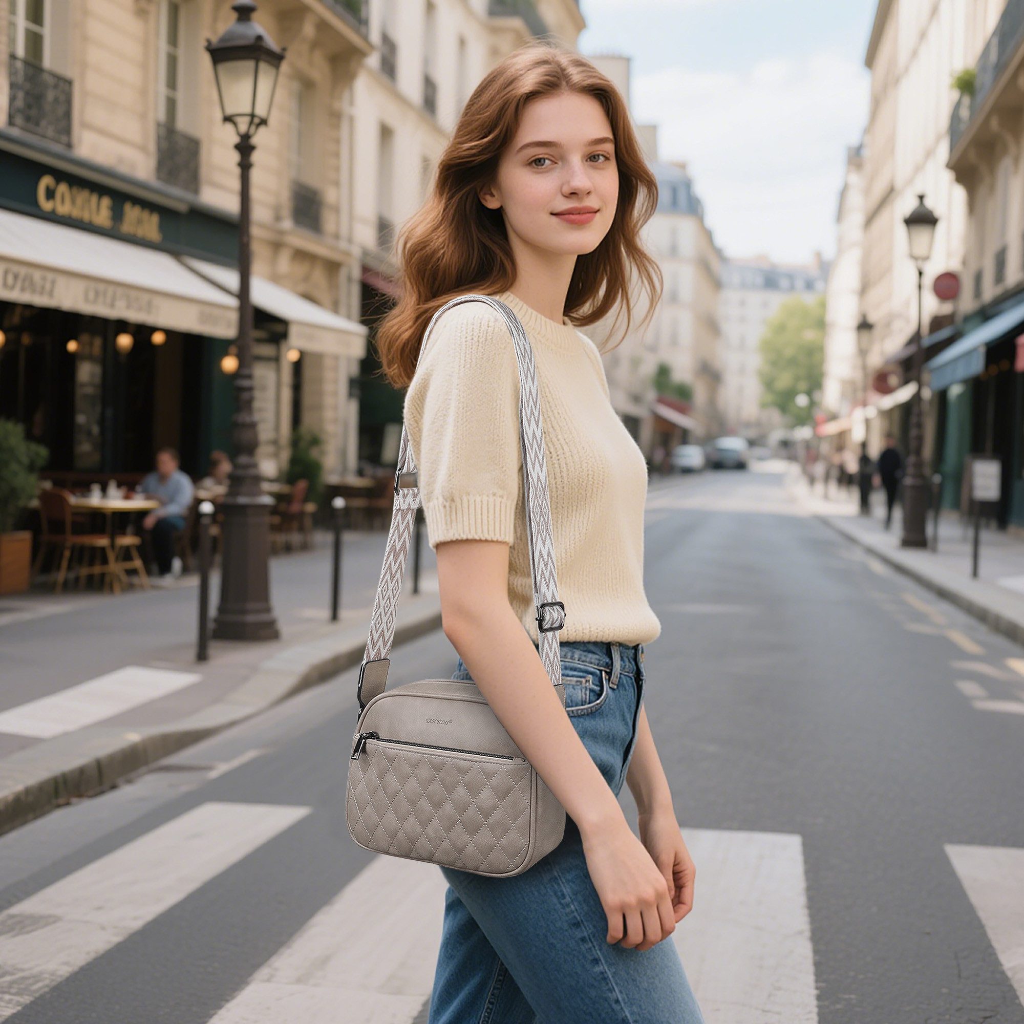 TAN.TOMI Umhängetasche Handy Damen, Multifunktional mit Fach Crossbody Bag, günstig online kaufen