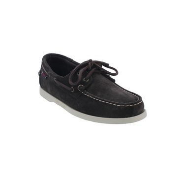 Sebago DOCKSIDES® PORTLAND Flesh Out Men, Velour, Leather, Moka 7111PTW-ABU Bootsschuh