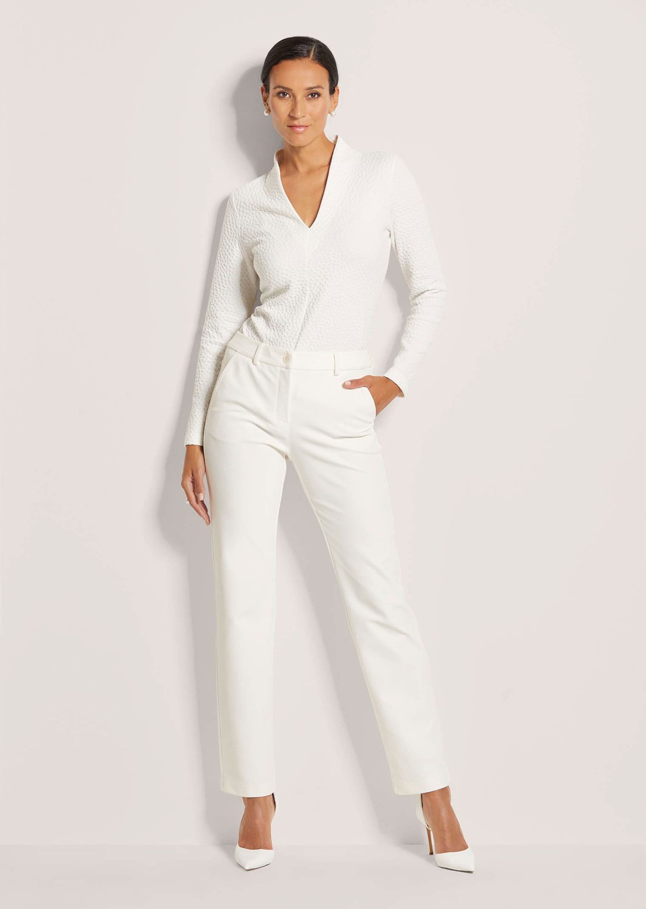 MADELEINE Stoffhose Gerade Stretch-Hose günstig online kaufen