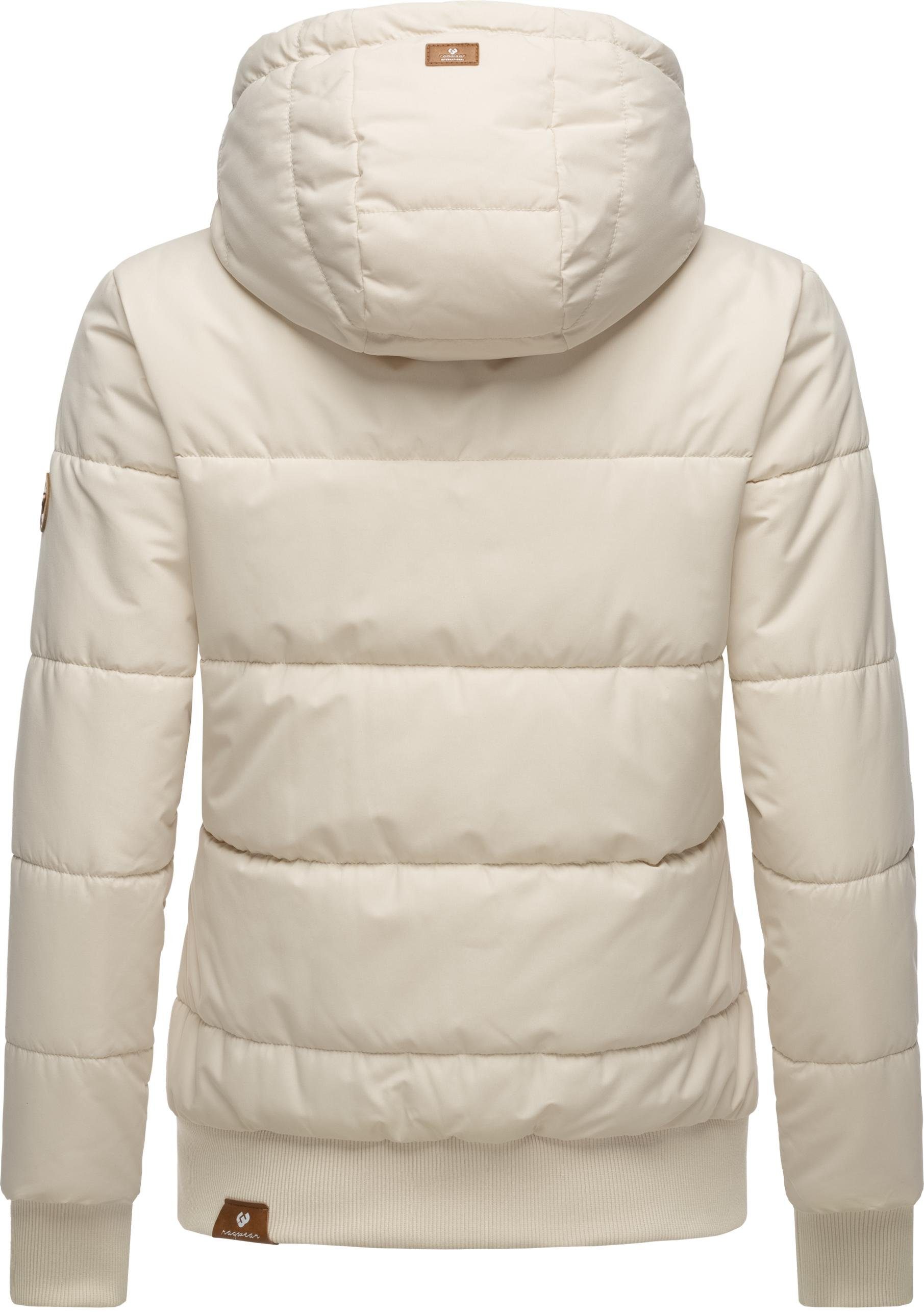 Ragwear Steppjacke Nuggys Solid stylische und taillierte Winterjacke