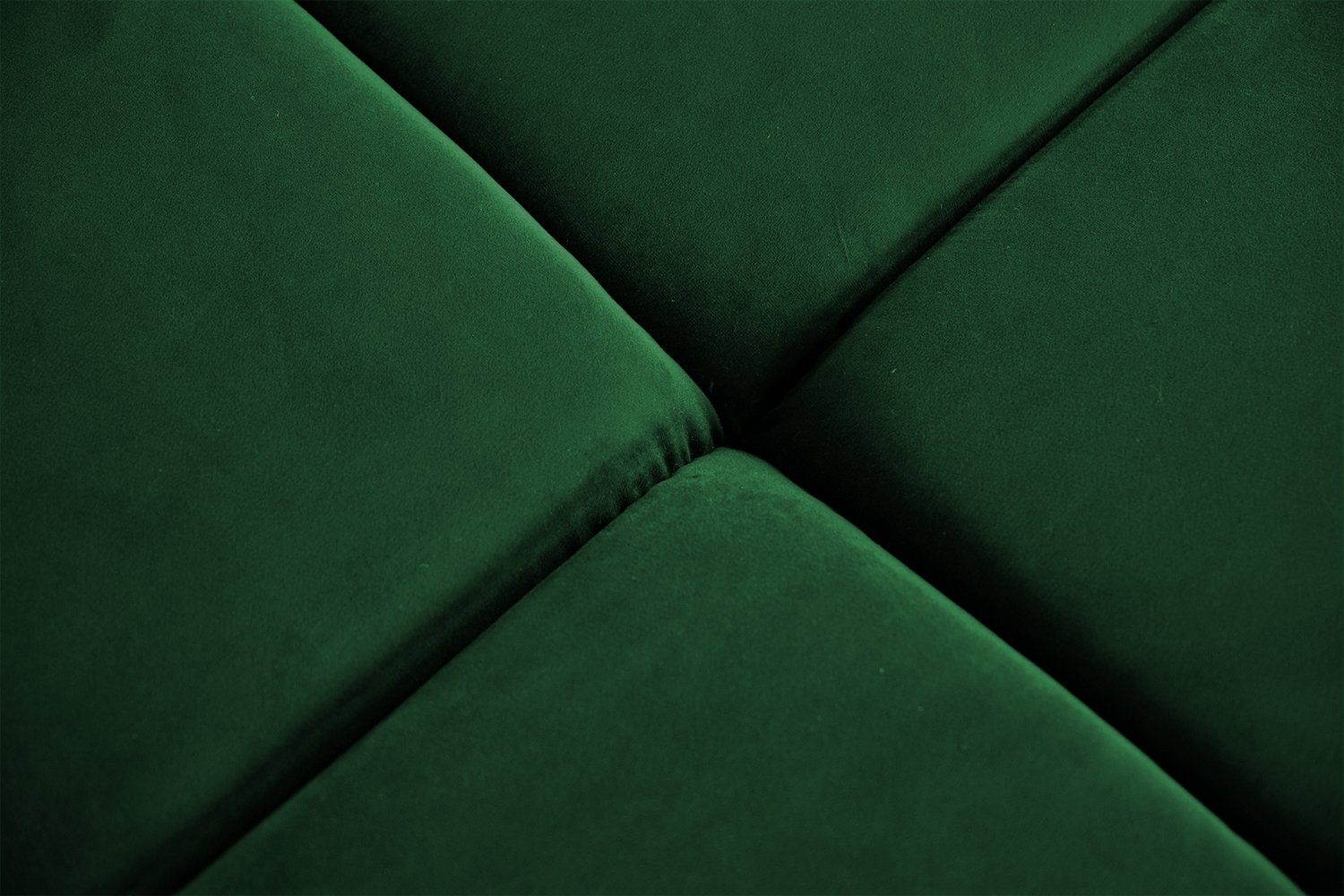 Sofa und Farben Velvet, Ausführungen NEVADA, versch. Ecksofa KAWOLA versch. smaragd