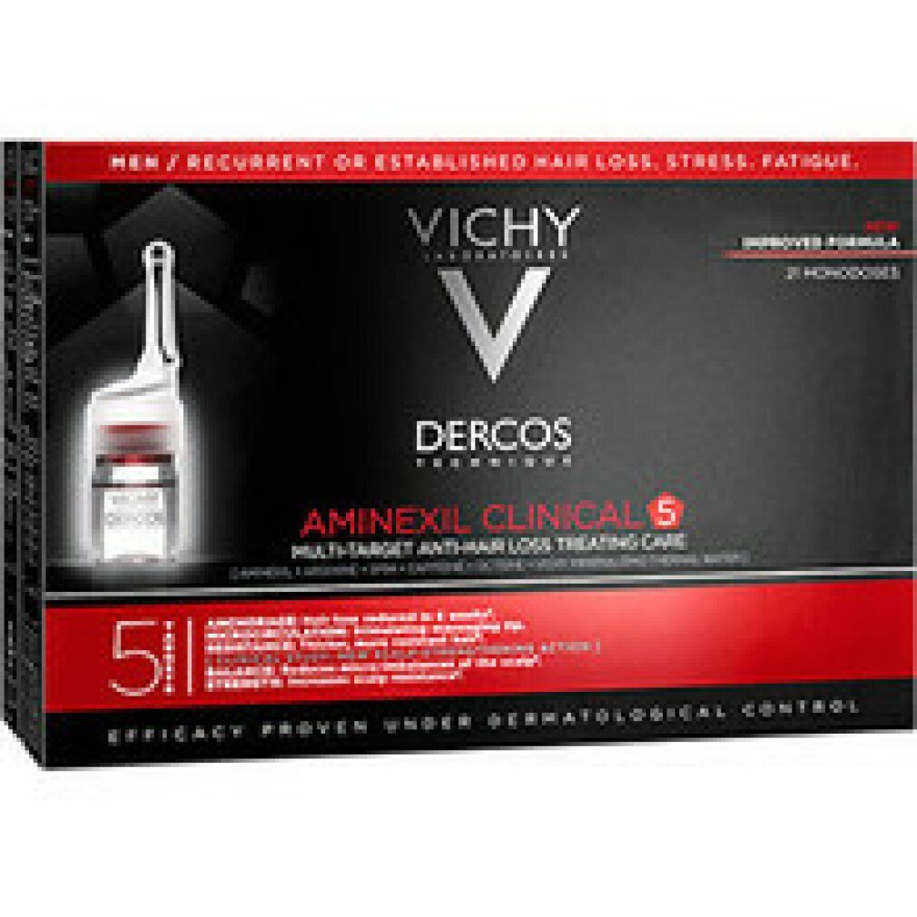 21 5 homme DERCOS clinical Haarkur Vichy aminexil ml x 6