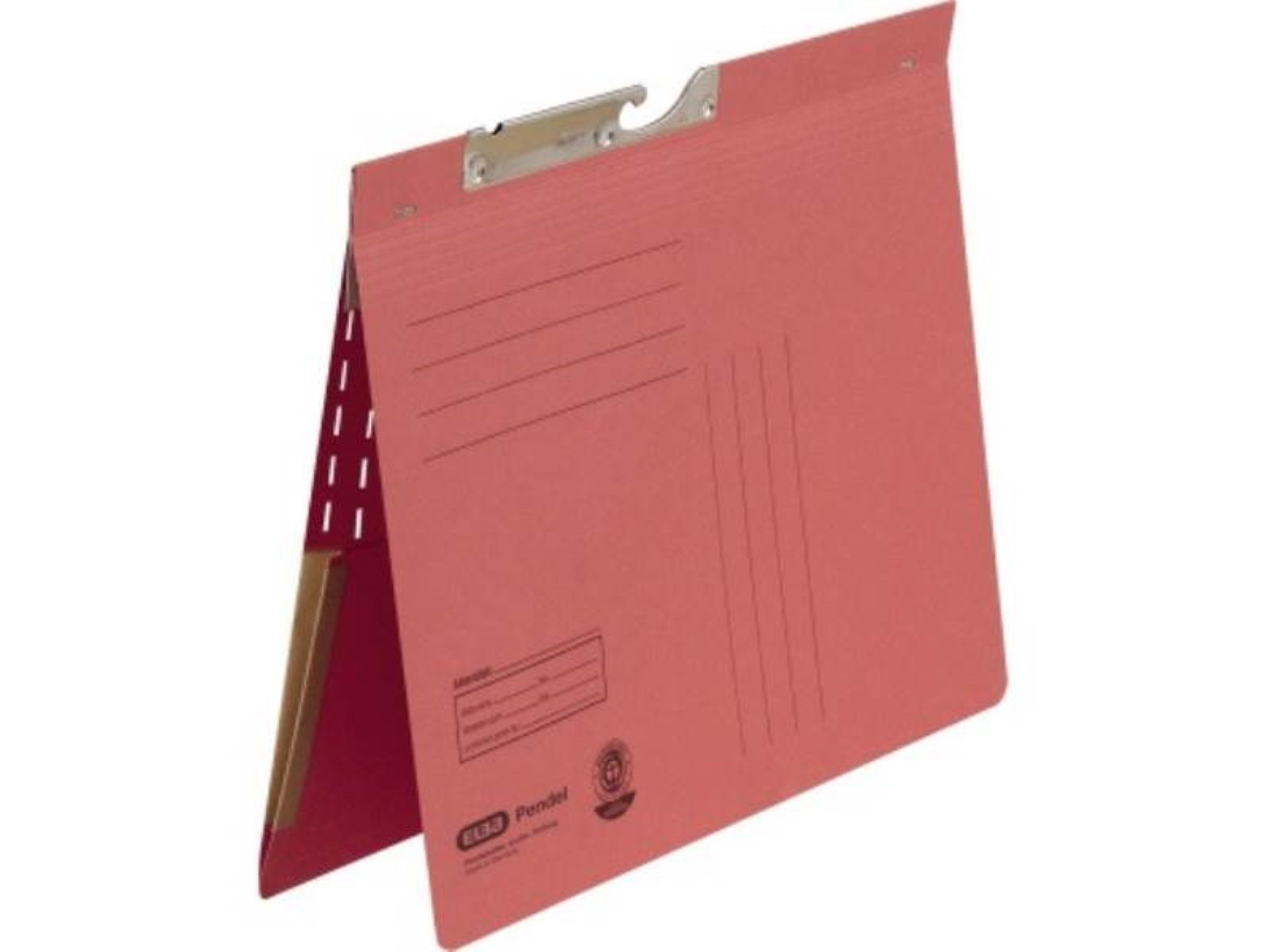 ELBA Hefter ELBA Pendelhefter 100570026 DIN A4 Dehntasche 320g Karton rot
