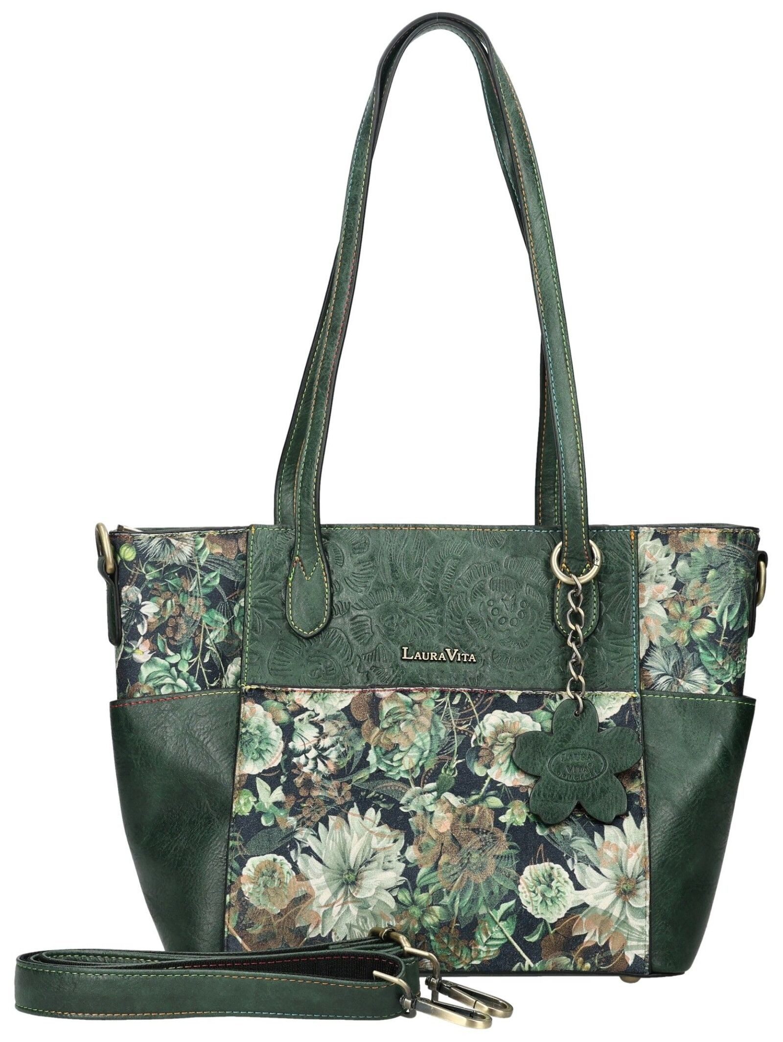 LAURA VITA Henkeltasche LAURA VITA Taschen Leder/Textil