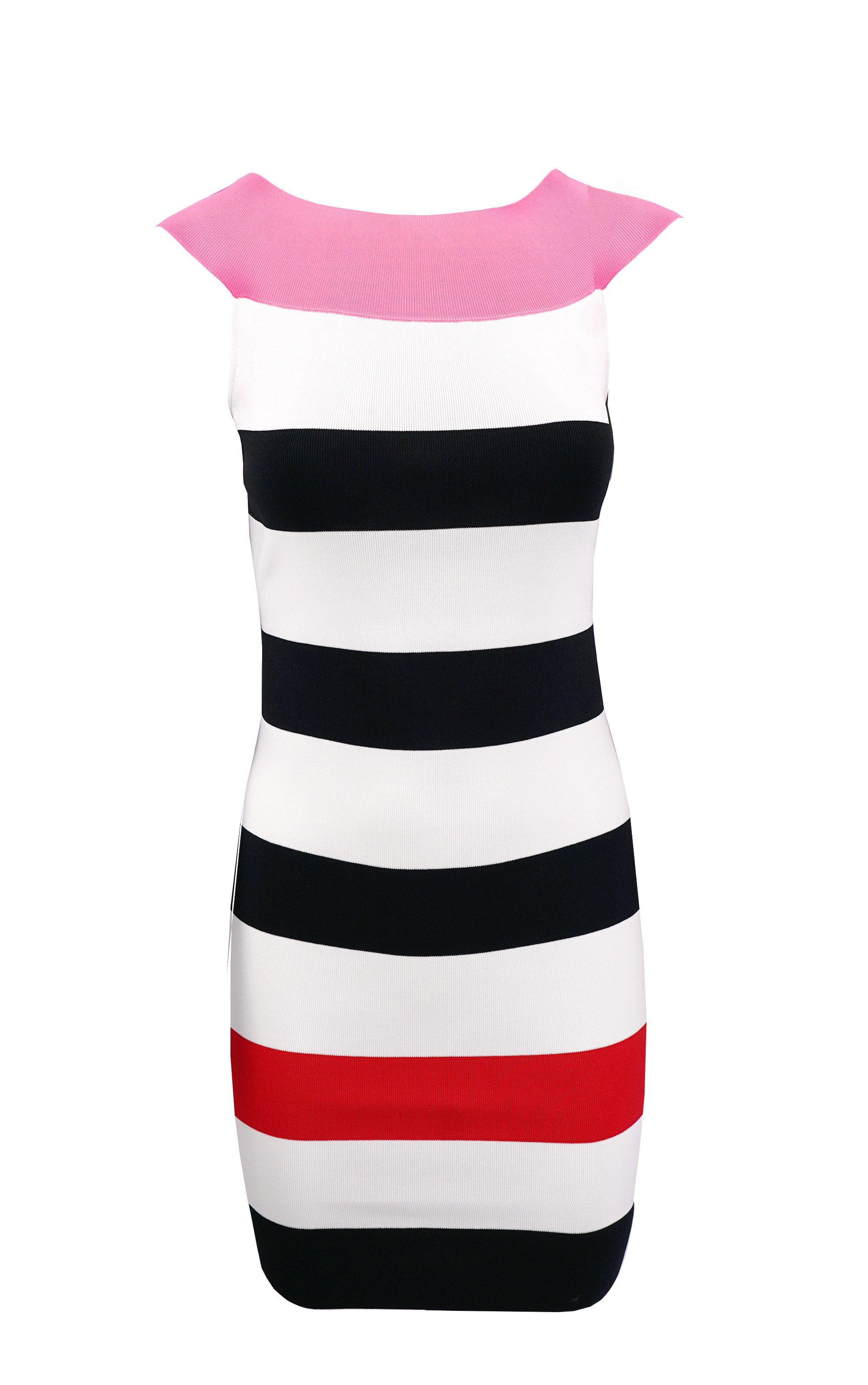 Passioni Sommerkleid Minikleid in Schwarz-Weiß mit günstig online kaufen