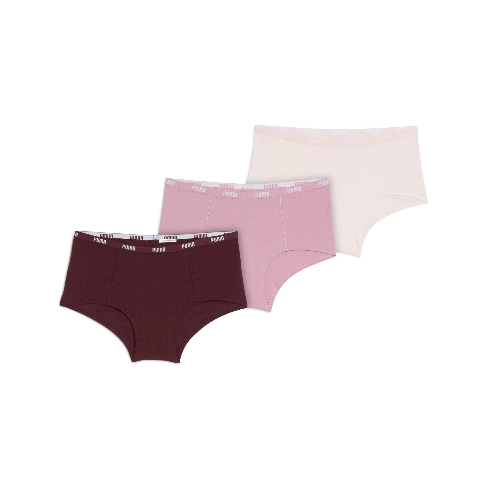 PUMA Boxer Panties Unterwäsche (3er-Pack) Damen
