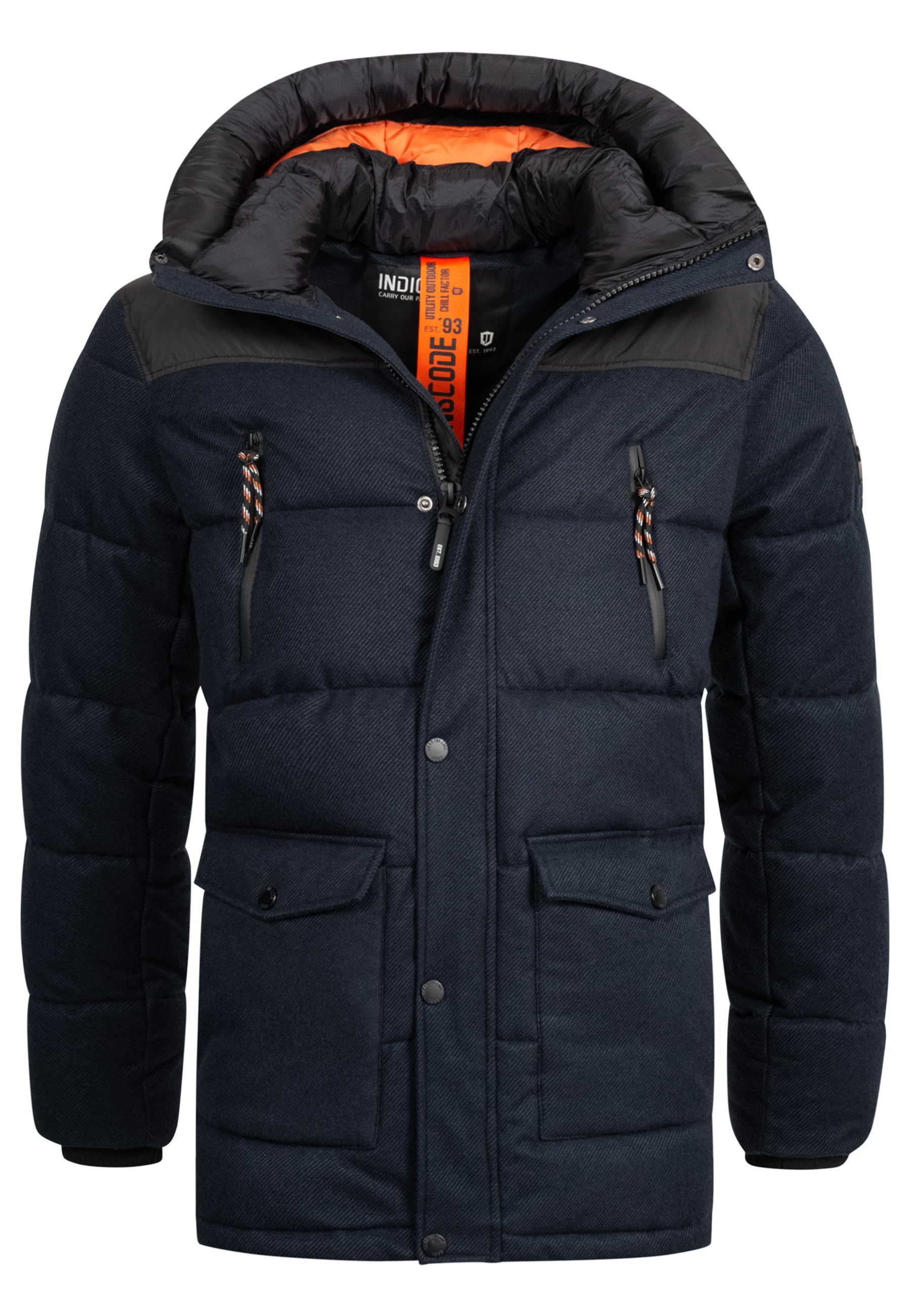 Indicode Winterjacke Krem günstig online kaufen
